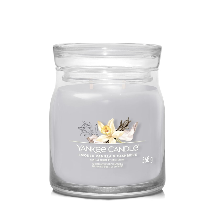 YANKEE CANDLE Smoked Vanilla & Cashmere Kerze 368 g