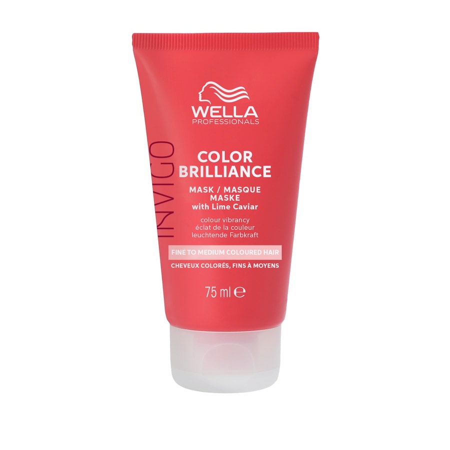 Wella Professionals INVIGO Color Brilliance with Lime Caviar - Fine to Medium Coloured Hair Haarmaske 75 ml