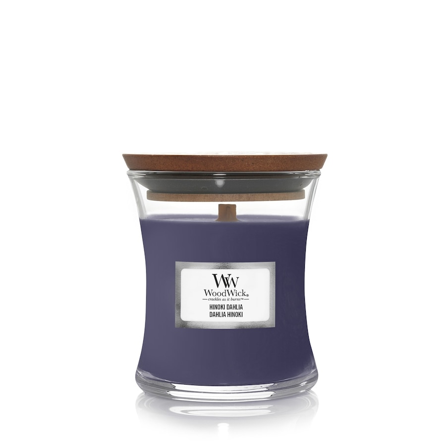 WoodWick Hinoki Dahlia Kerze 85 g