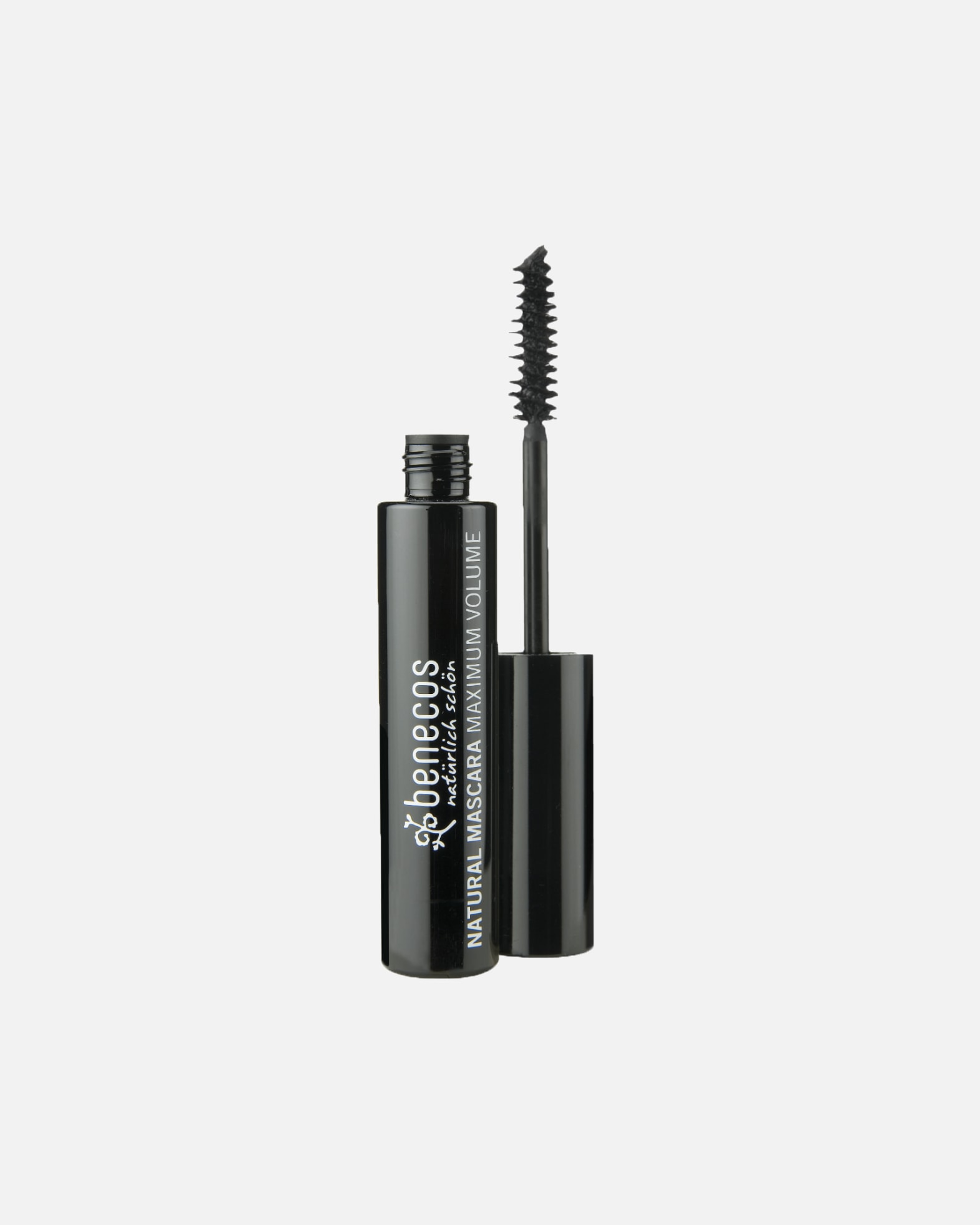 Mascara für Unisex benecos Natural Mascara Maximum Volume - Smooth brown 8ml Schwarz