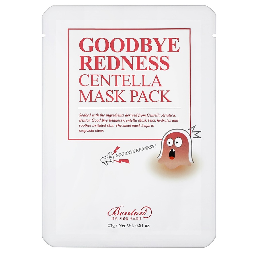 Benton Goodbye Redness Centella Pack Tuchmaske 20 g