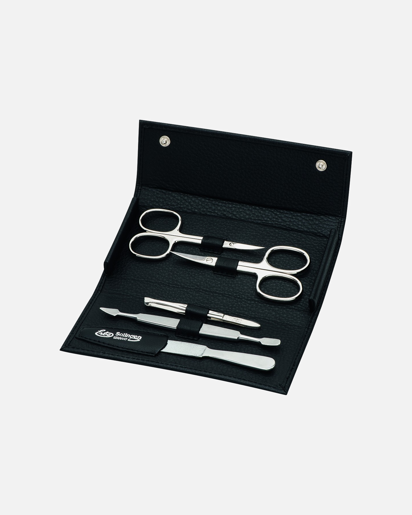 Etui für Unisex ERBE Siena Maniküre Set Schwarz