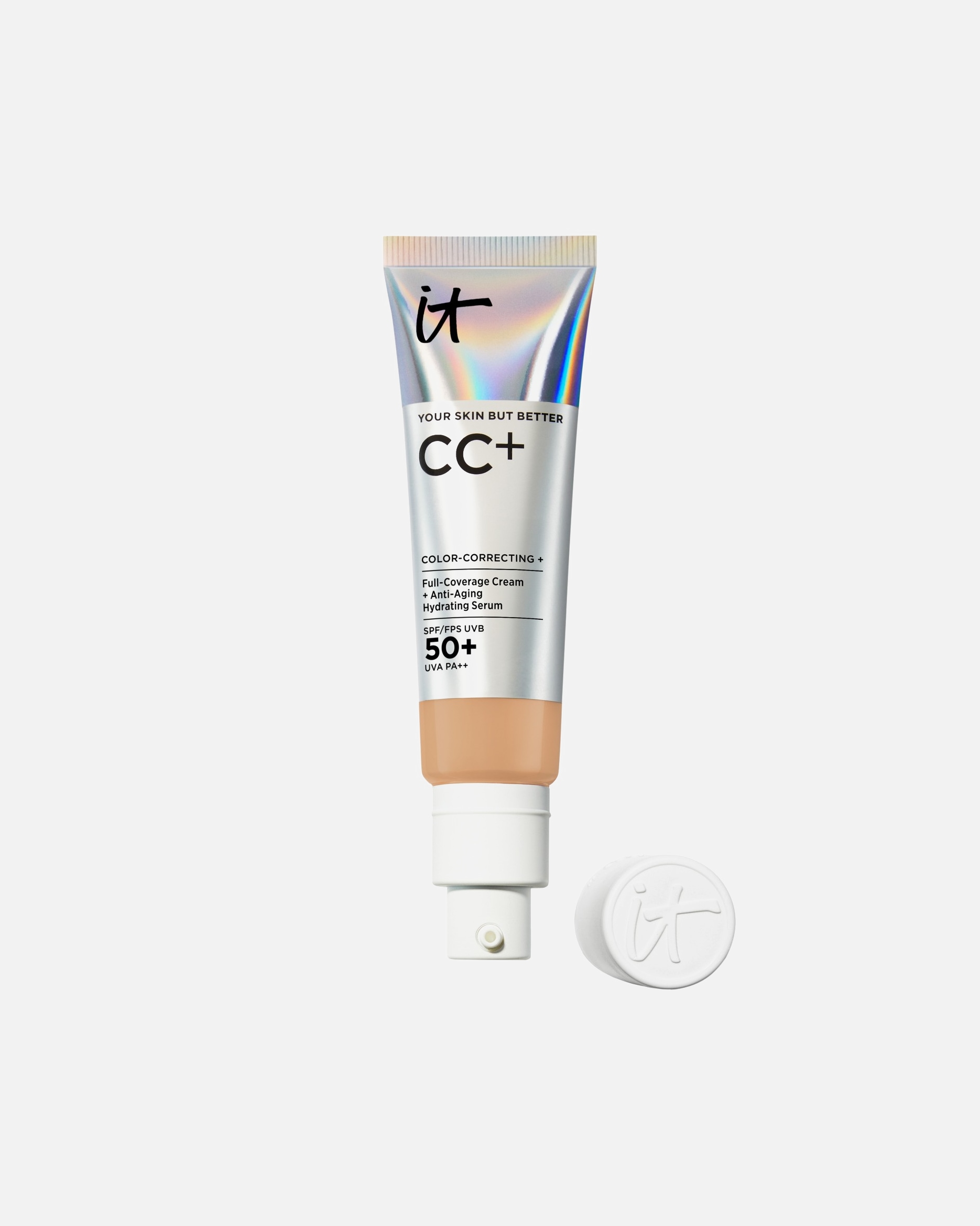 CC Cream für Unisex IT Cosmetics Your Skin But Better CC+ SPF 50+ Neutral Tan - 32 ml - Fullsize
