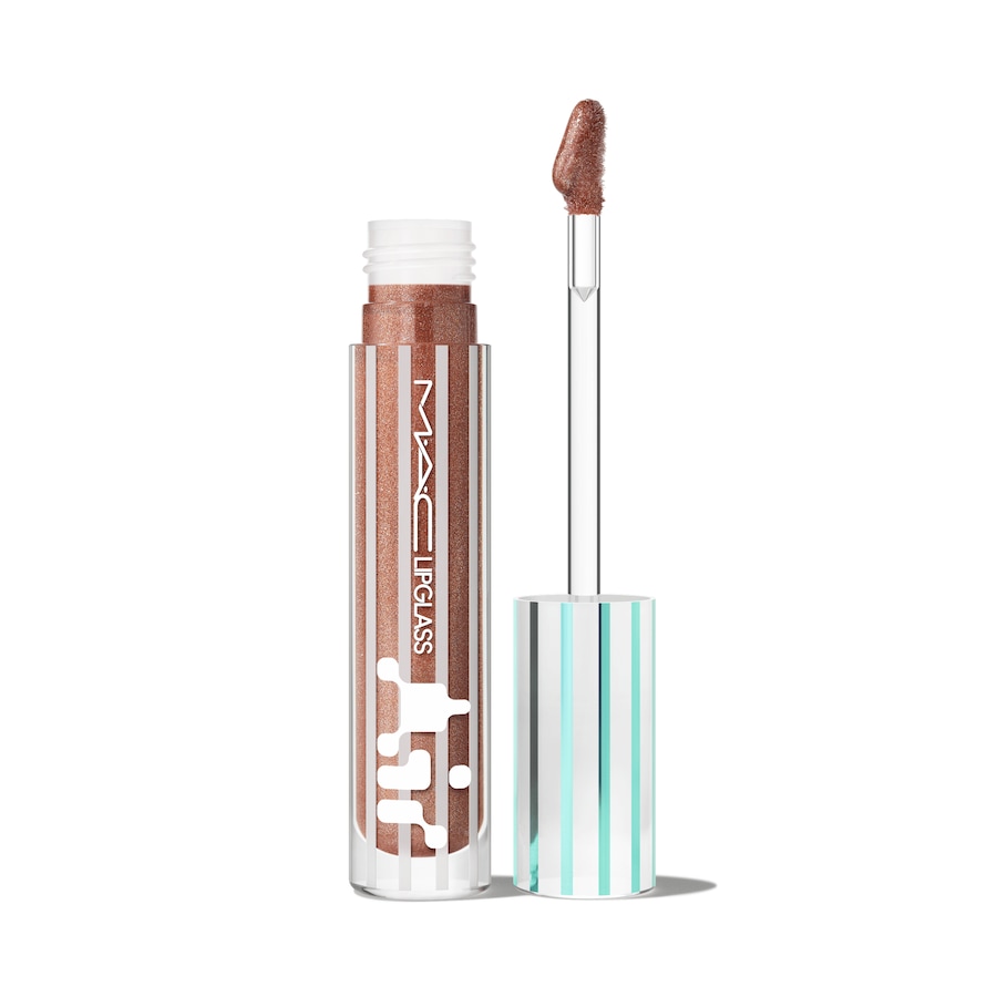 MAC Holiday LIPGLASS AIR Lipgloss TWINKLE TAUPE 5 ml Braun