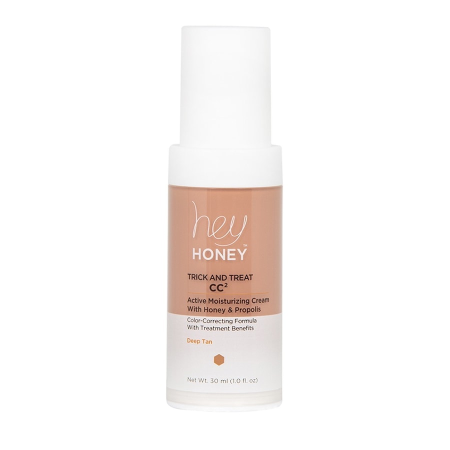 Hey Honey Trick and Treat CC² Active Moisturizing CC Cream Deep Tan 30 ml Braun