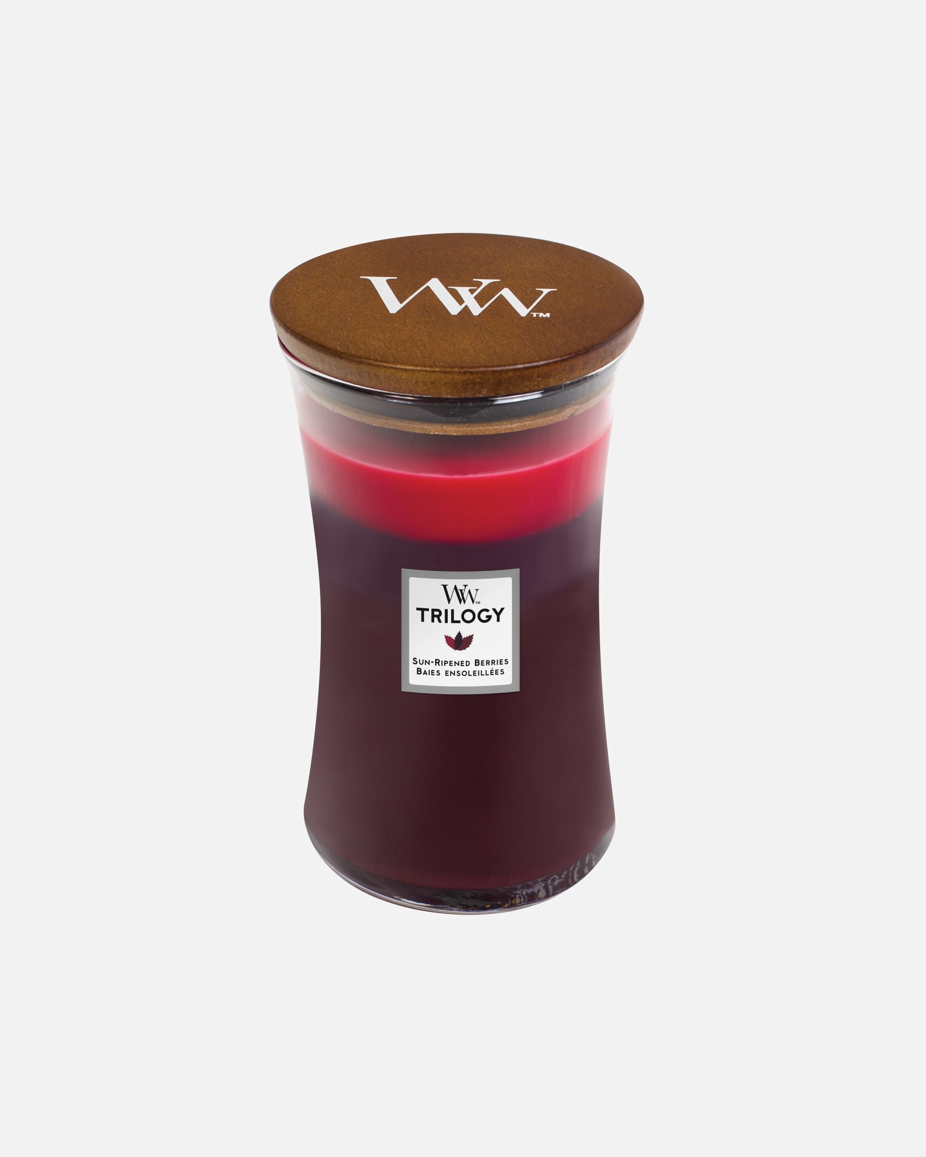 Kerze für Unisex WoodWick Trilogy Sun-Ripened Berries 610 g