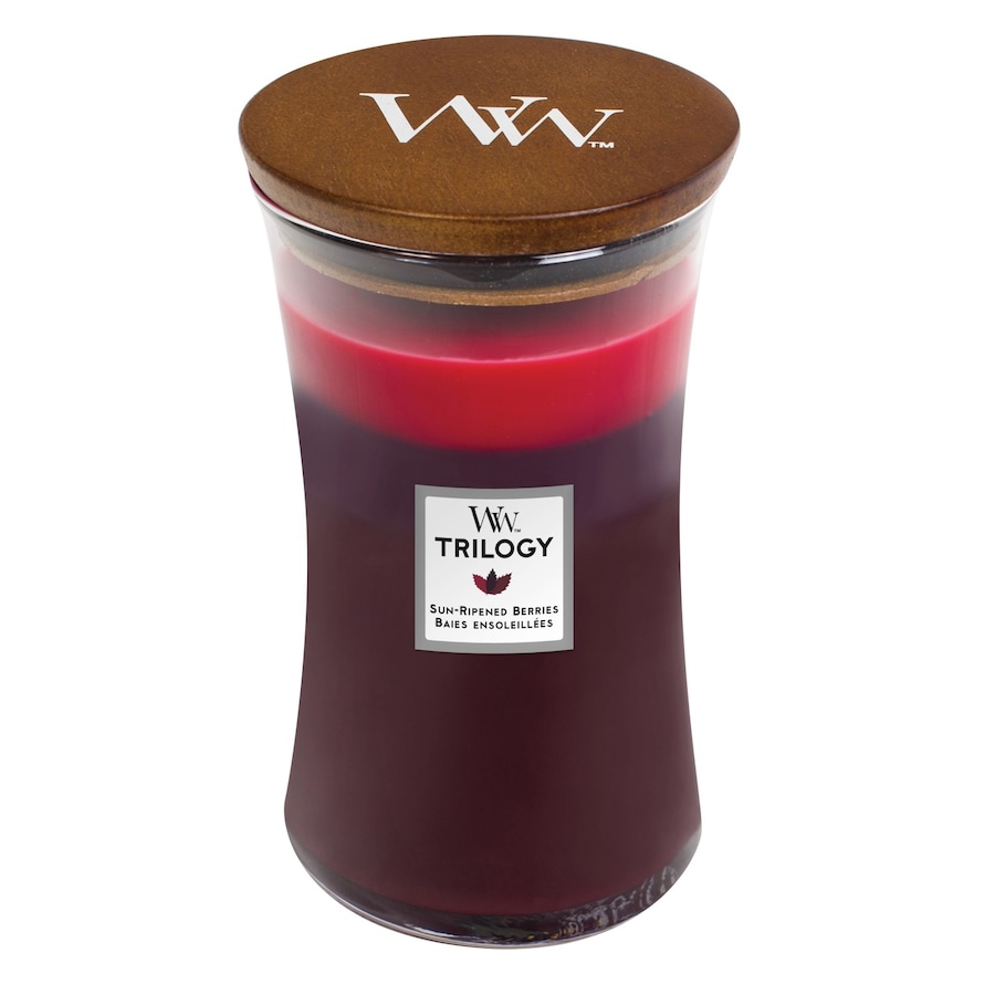 WoodWick Trilogy Sun-Ripened Berries Kerze 1134 g