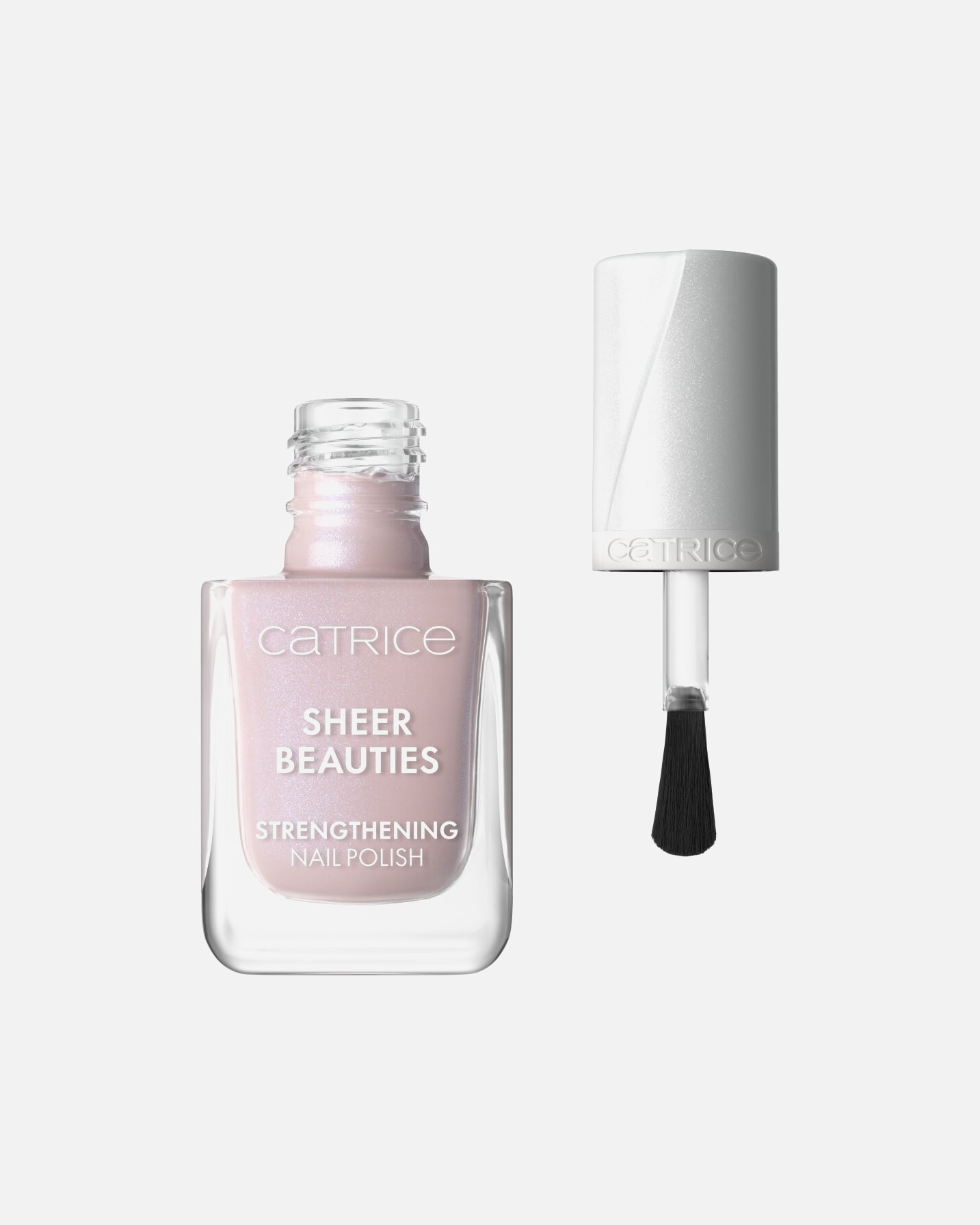 Nagellack für Unisex Catrice Default Brand Line Sheer Beauties Strengthening Nail Polish 030 - BARELY BLUSHED