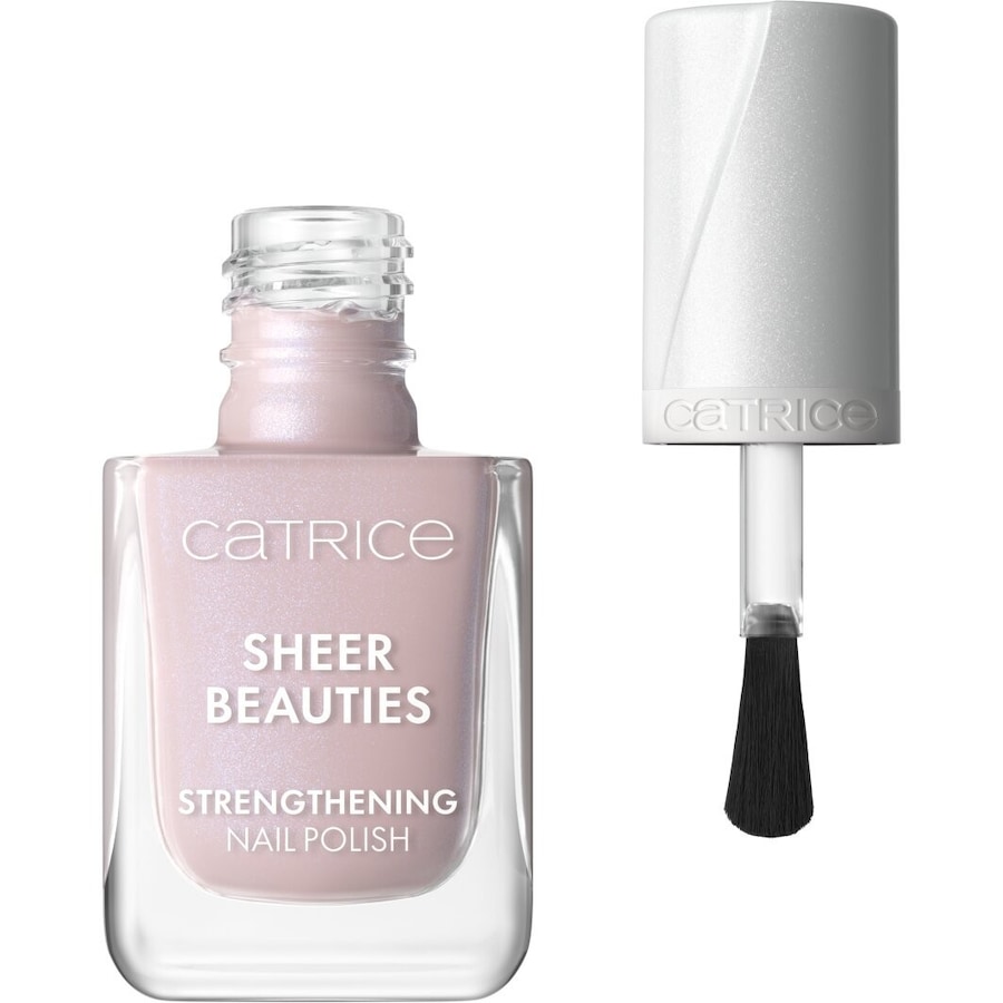 Catrice Sheer Beauties Strengthening Nail Polish Nagellack 030 - BARELY BLUSHED 10.5 ml Silber