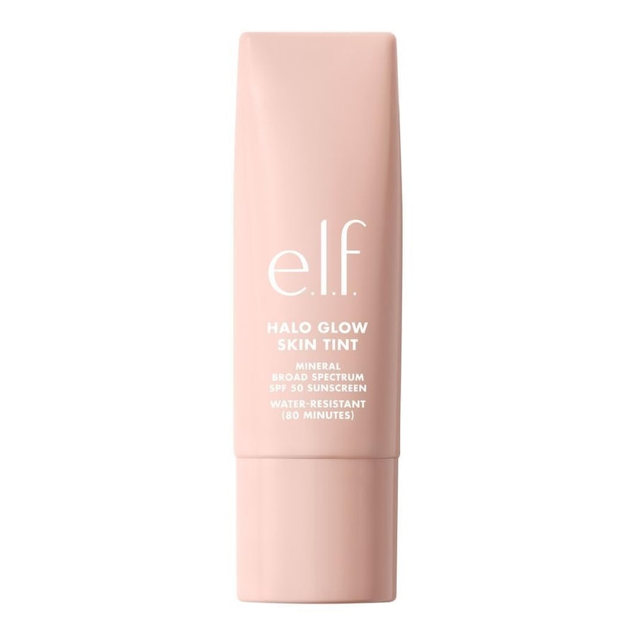 e.l.f. Cosmetics Halo Glow Skin Tint SPF 50 Foundation 7 - MEDIUM WARM 30 ml Hellbraun