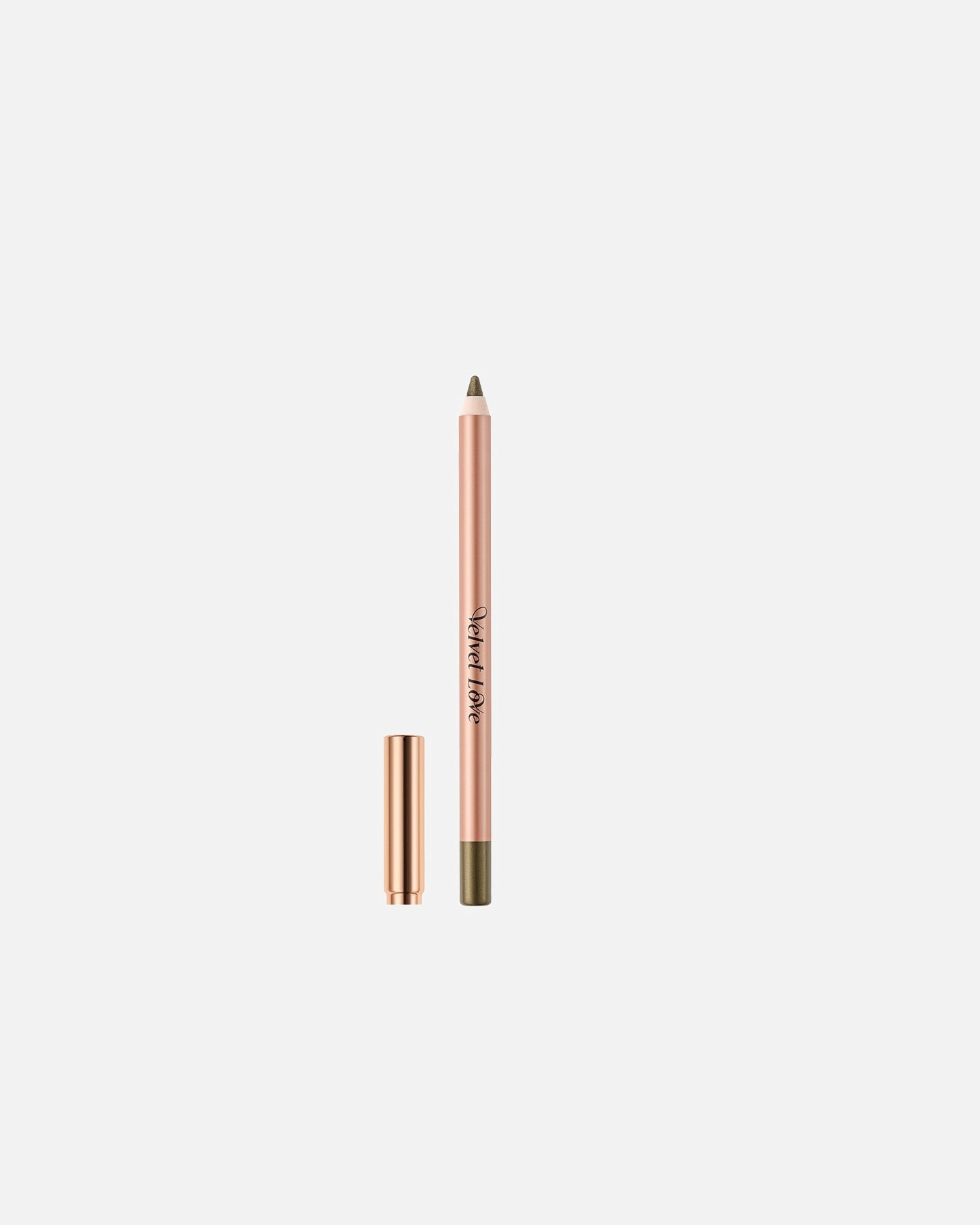 Eyeliner für Unisex ZOEVA VELVET LOVE EYELINER PENCIL METALLIC KHAKI