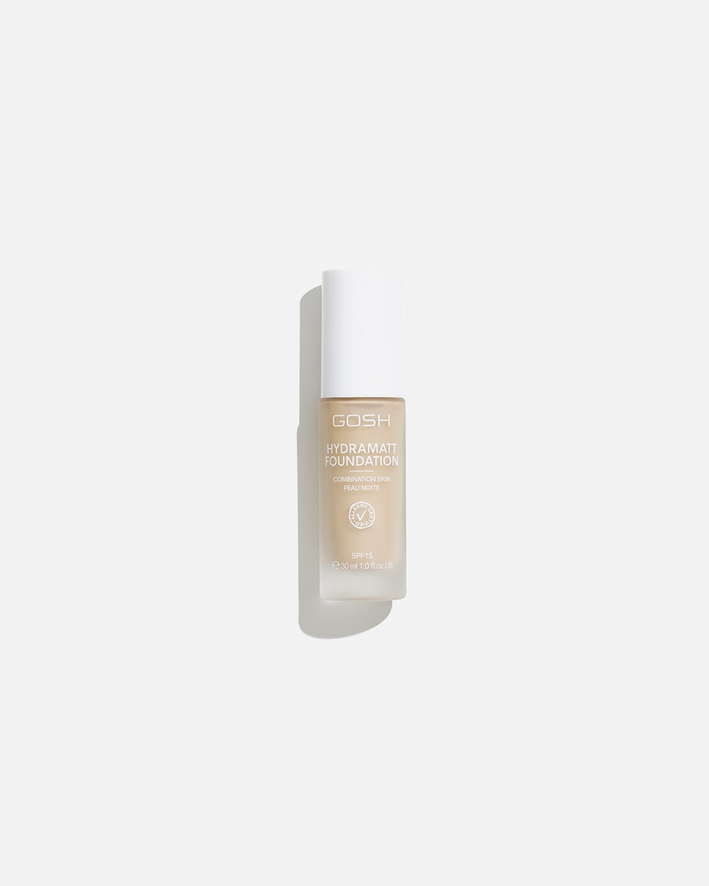 Foundation für Unisex Gosh Copenhagen HYDRAMATT Nr. 002Y - Very Light