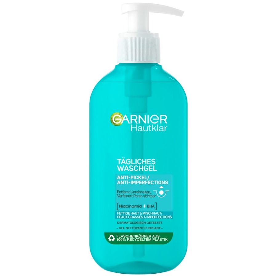 Garnier Hautklar Tägliches Waschgel Anti Pickel Reinigungsgel 200 ml Damen