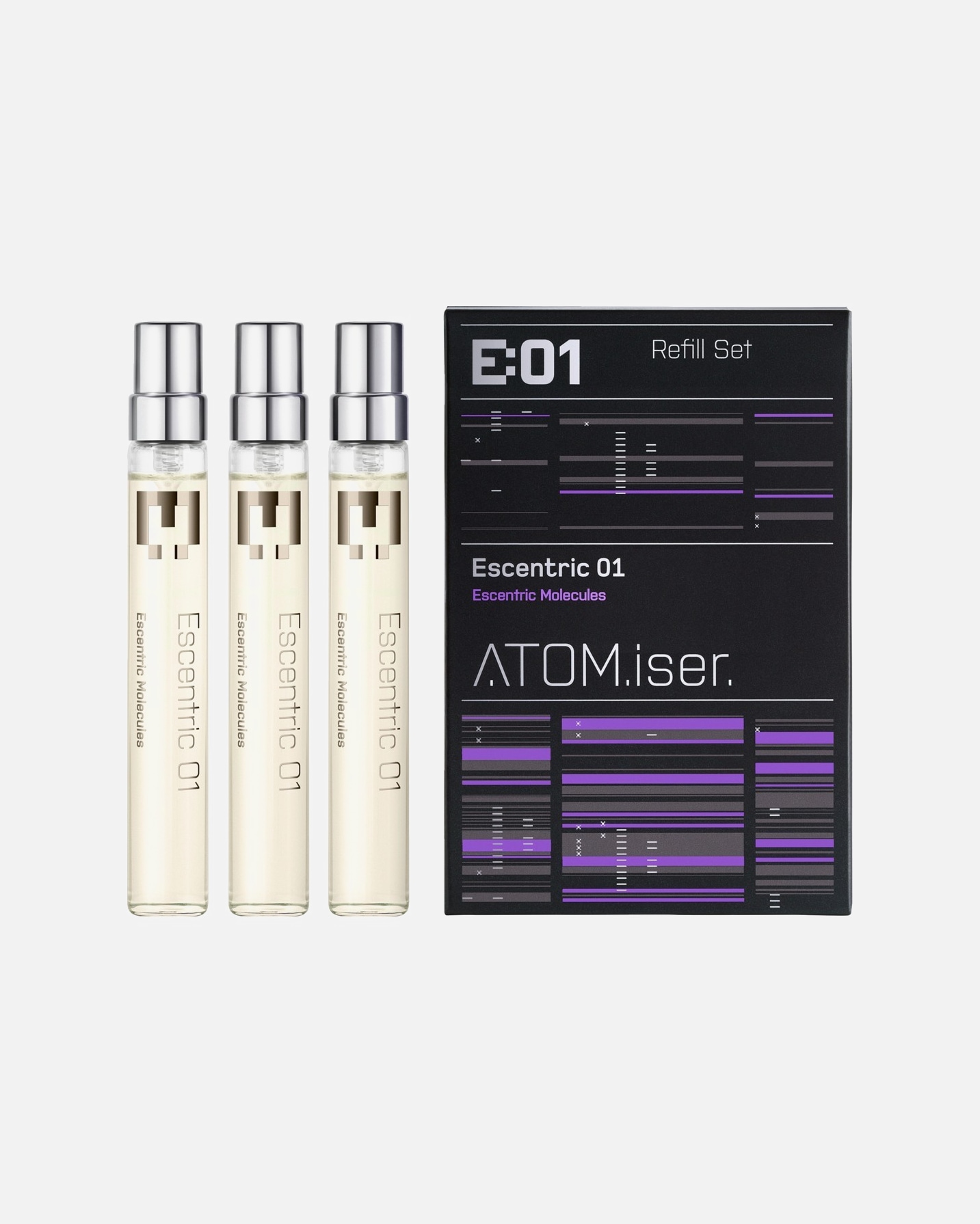 Duftset für Unisex Escentric Molecules ESCENTRIC 01 Atomizer Refill 1 Stück