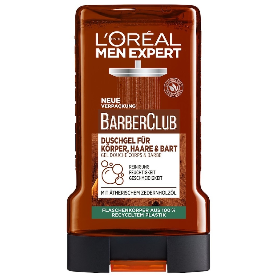 L ́Oréal Men Expert Barber Club für Körper, Haare und Bart mit ZedernholzölKörper | 250.0 ml | 11,96 / 1.0 l