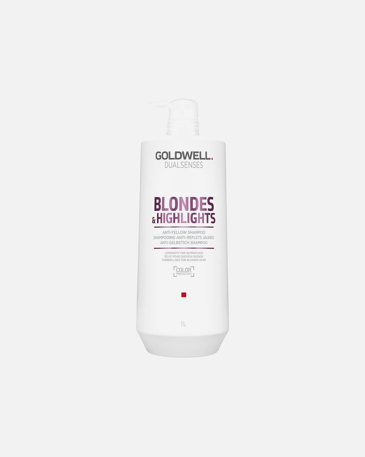 Shampoo für Unisex Goldwell Dualsenses Blondes & Highlights Anti-Gelbstich 1000 ml