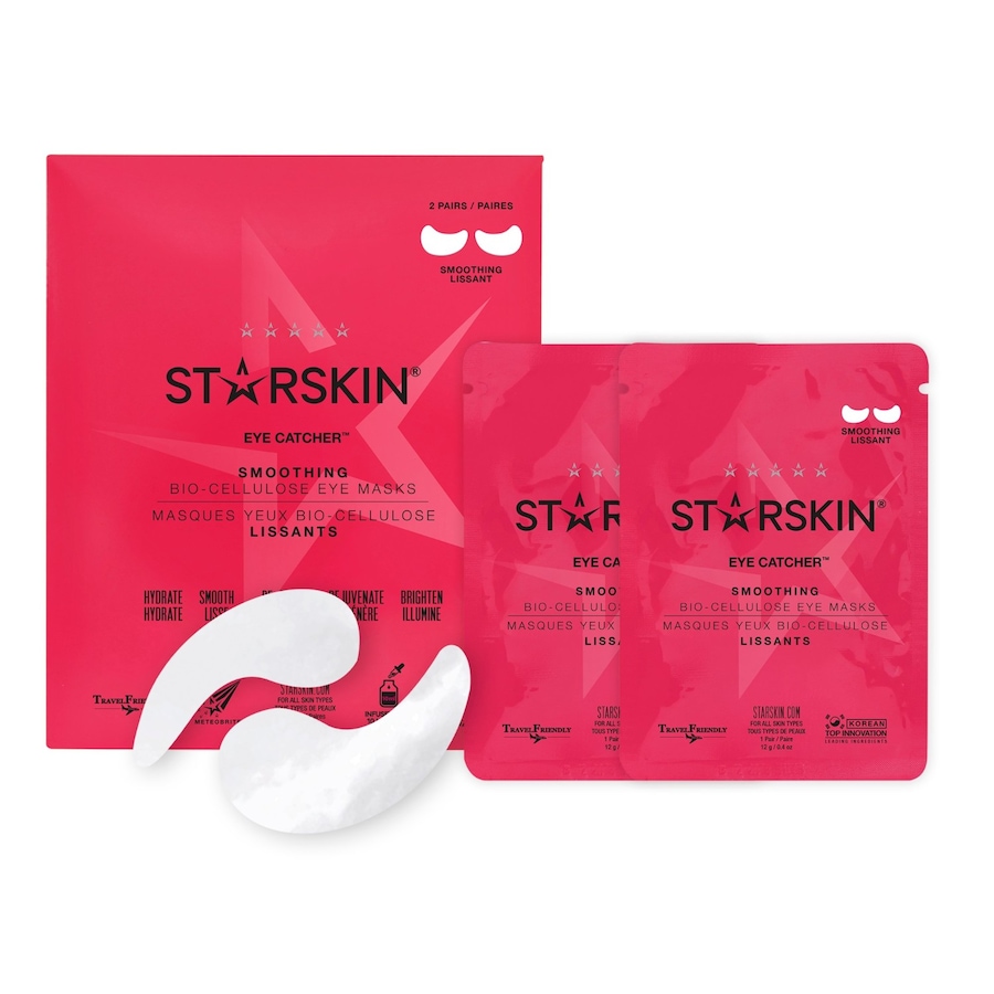 STARSKIN Eye Catcher Smoothing Bio-Cellulose Second Skin Mask Augenpatches 24 ml