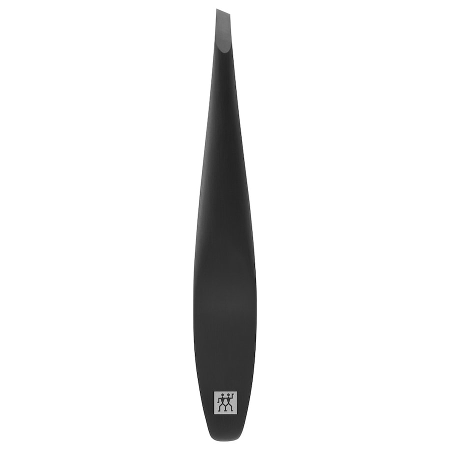 ZWILLING Beauty Premium Slanted Tweezers, Black Edition Pinzette