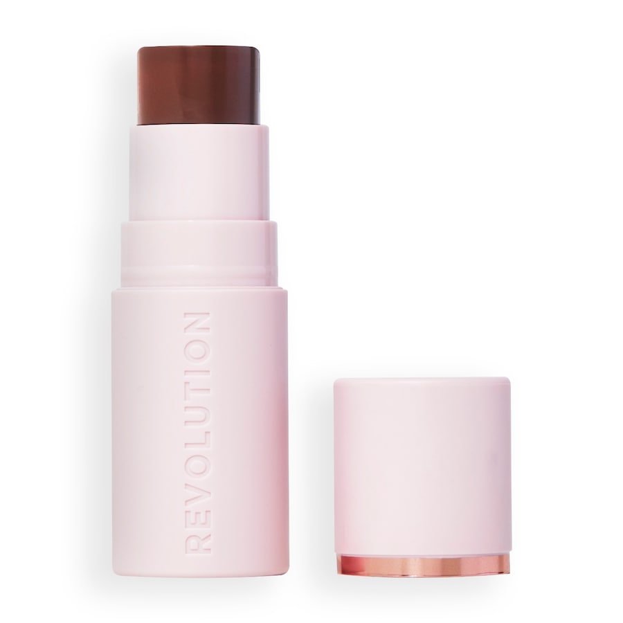 REVOLUTION Skin Silk Stick Bronzer DARK COCOA 4.5 g Braun