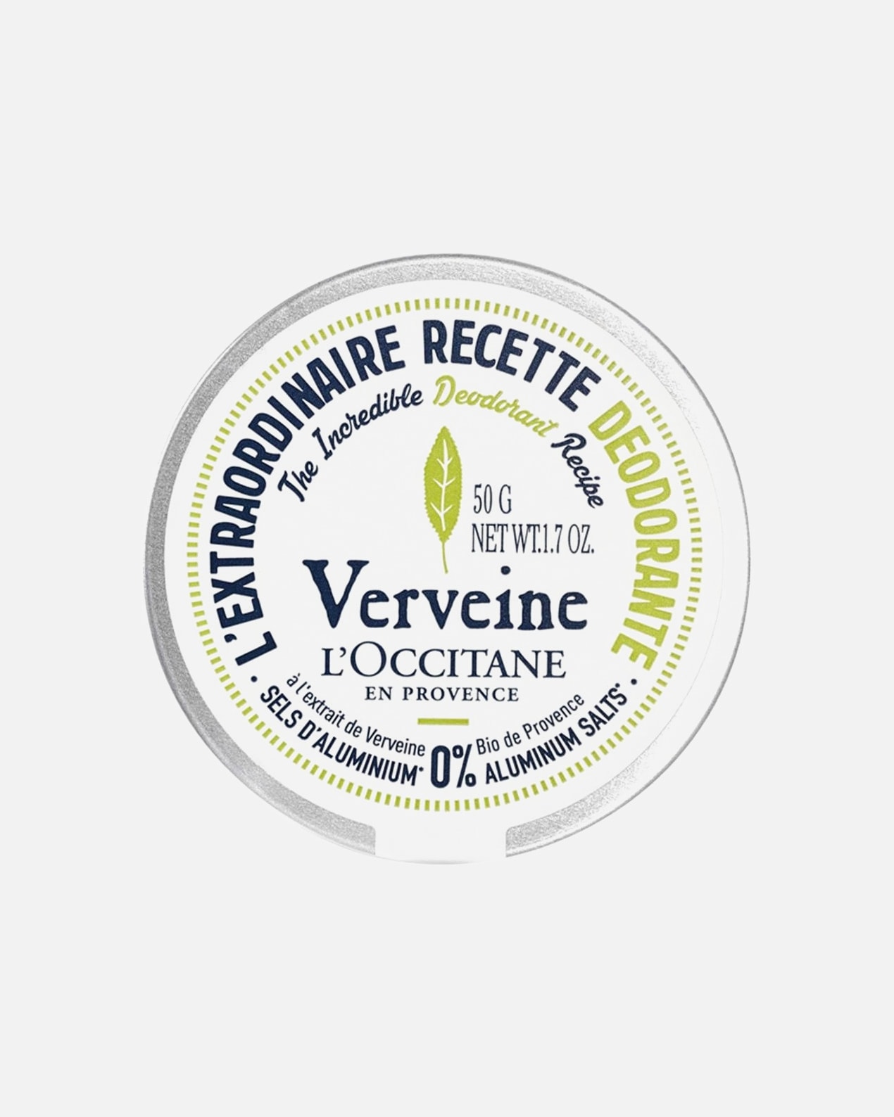Deodorant für Unisex L’Occitane Verbene Deo-Creme 50 g