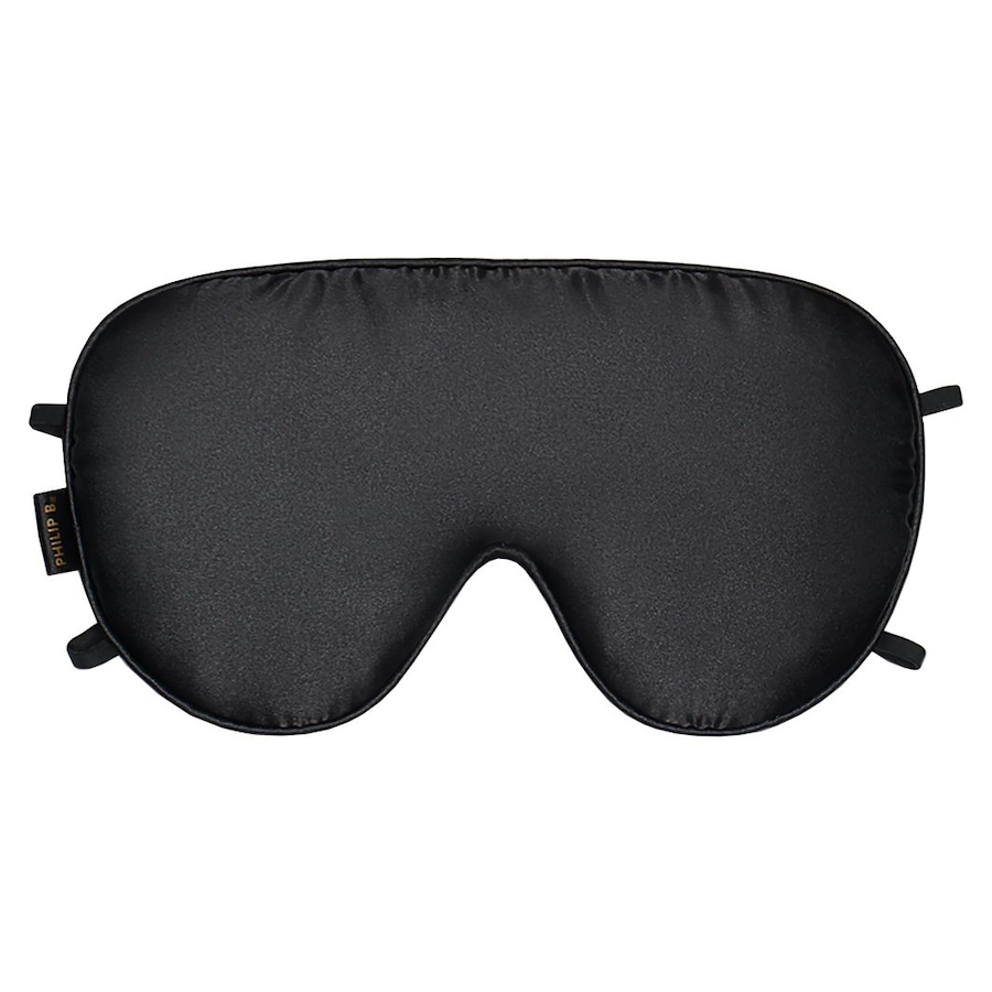Philip B. Silky Smooth Sleep Mask Black Schlafmaske