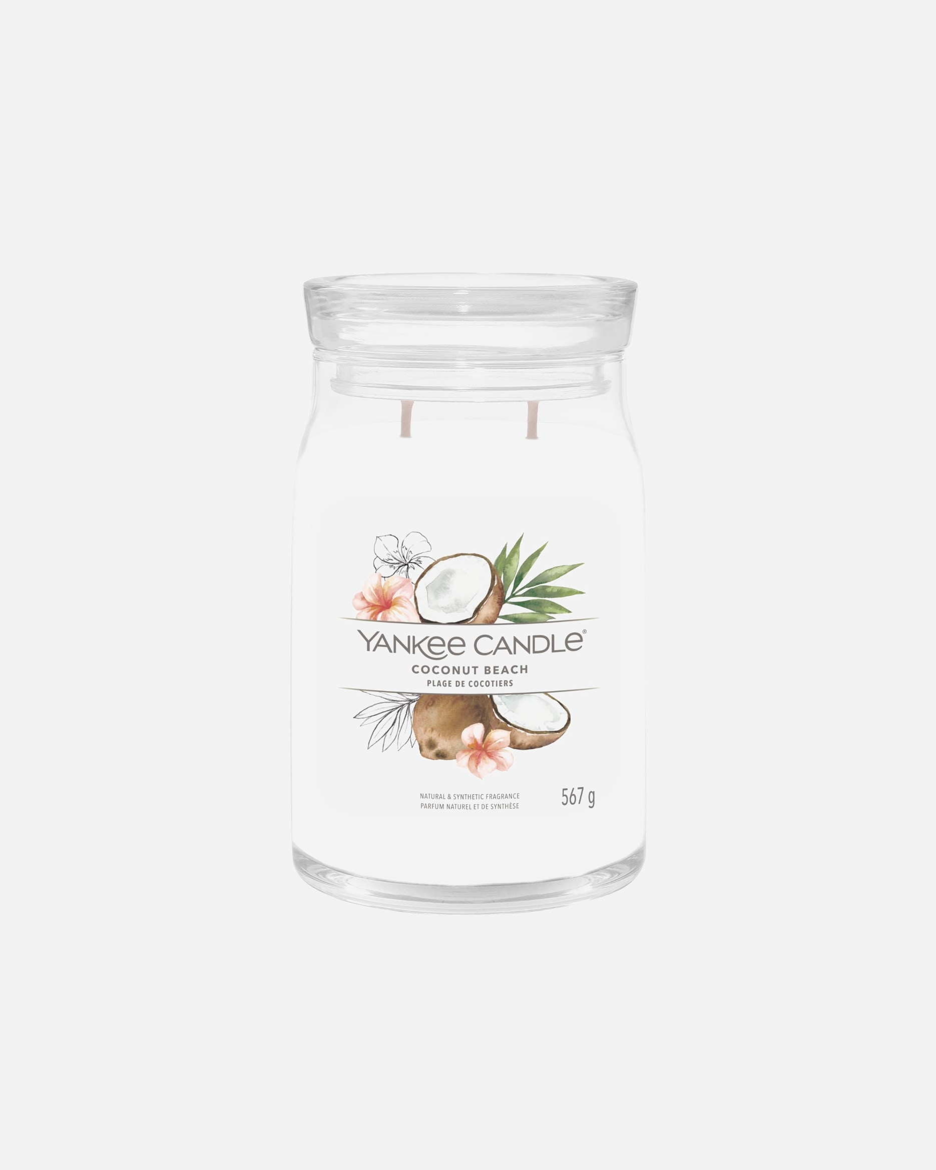 Kerze für Unisex YANKEE CANDLE Default Brand Line Coconut Beach 567 g - Signature
