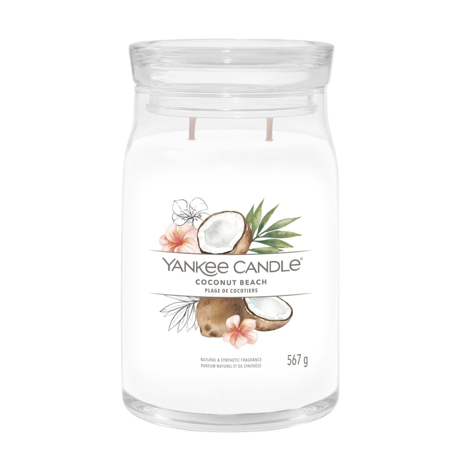 YANKEE CANDLE Coconut Beach Kerze 567 g