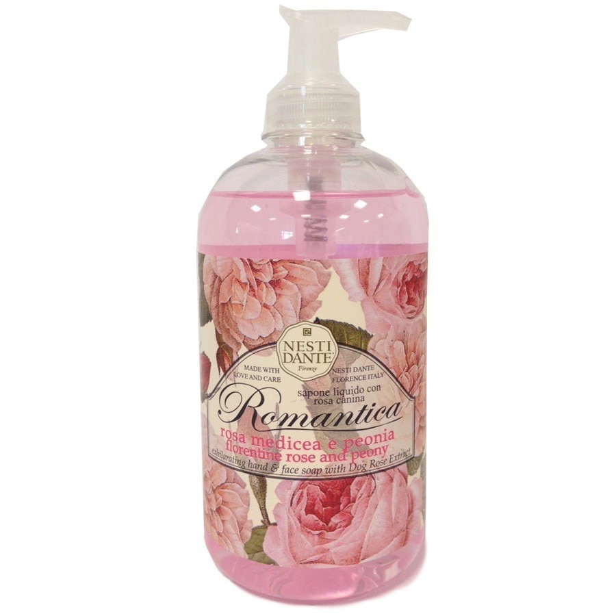 Nesti Dante Firenze Medizinische Rose und Pfingstrose Flüssigseife Duschgel 500 ml Damen