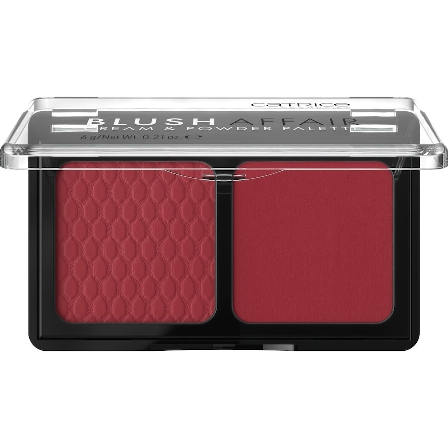 Catrice Affair Cream & Powder Palette Blush 050 - BOLD BERRY 6 g Dunkelrot Damen