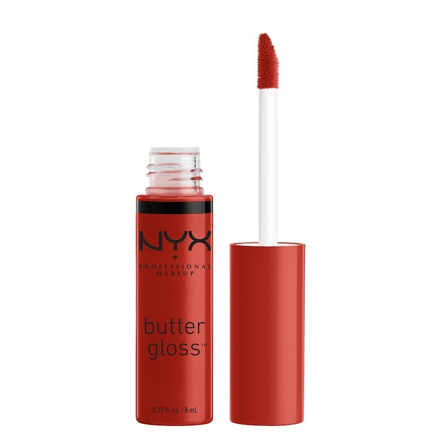 NYX Professional Makeup Wedding Butter Gloss Lipgloss Nr. 40 - Apple Crisp 8 ml Dunkelrot