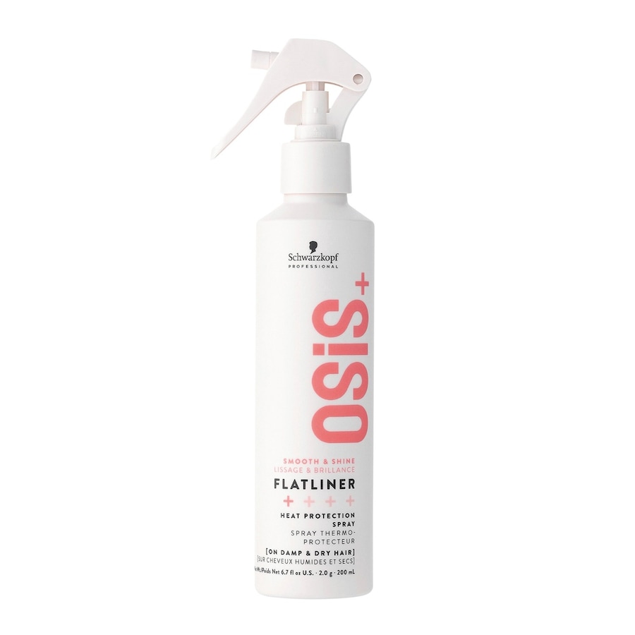 Schwarzkopf Professional OSiS+ Smooth & Shine Flatliner Hitzeschutzspray 200 ml