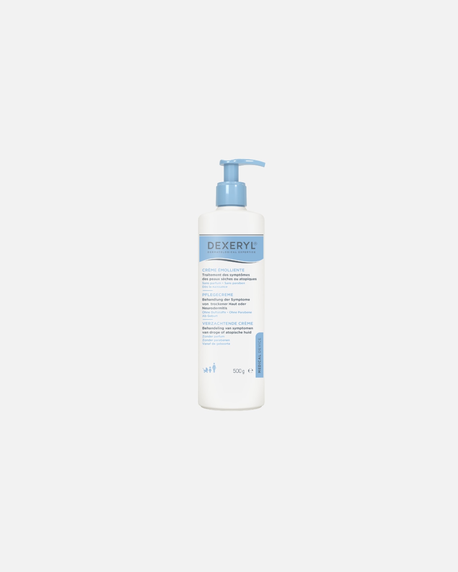 Körpercreme für Unisex DEXERYL 500 g