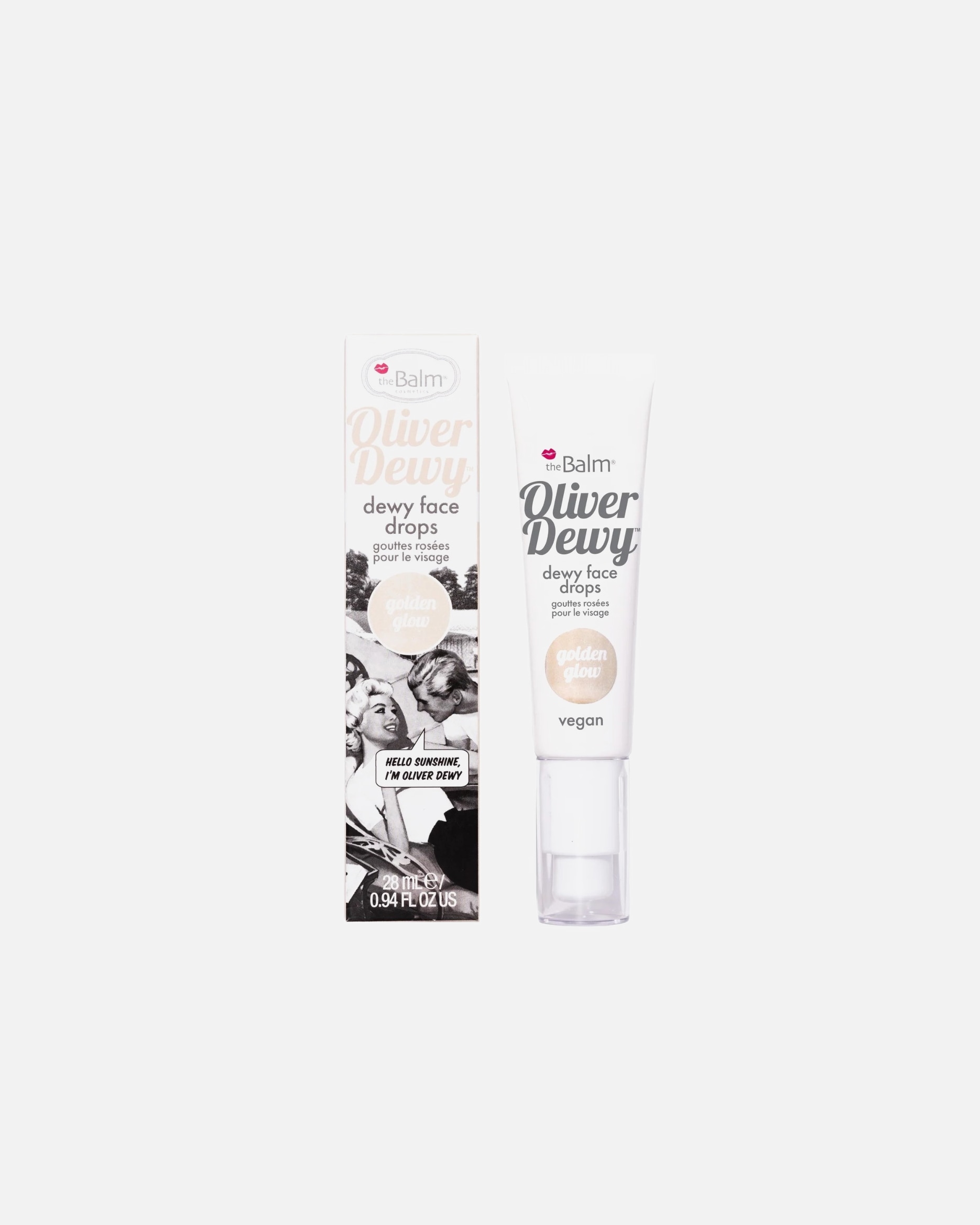 Highlighter für Unisex theBalm Oliver Dewy Face Drops 28 ml