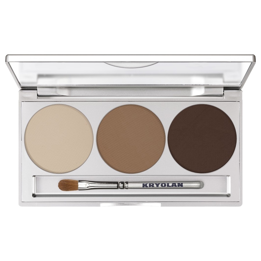 Kryolan Eye Shadow Smokey Trio Lidschatten SMOKEY NUDE 7.5 g Braun
