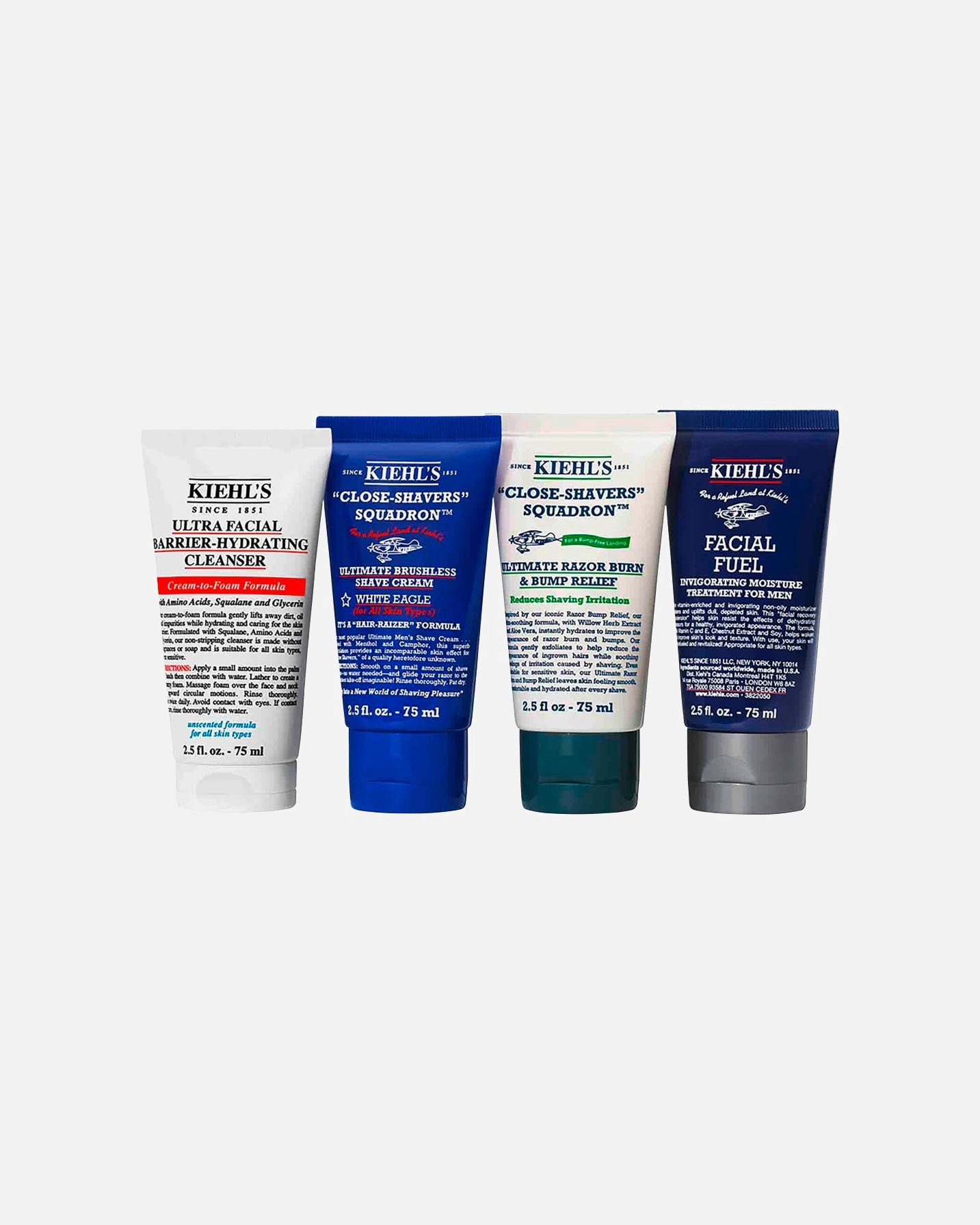 Gesichtspflegeset für Männlich Kiehl’s Facial Fuel Men's Grooming Travel Set 1 Stück