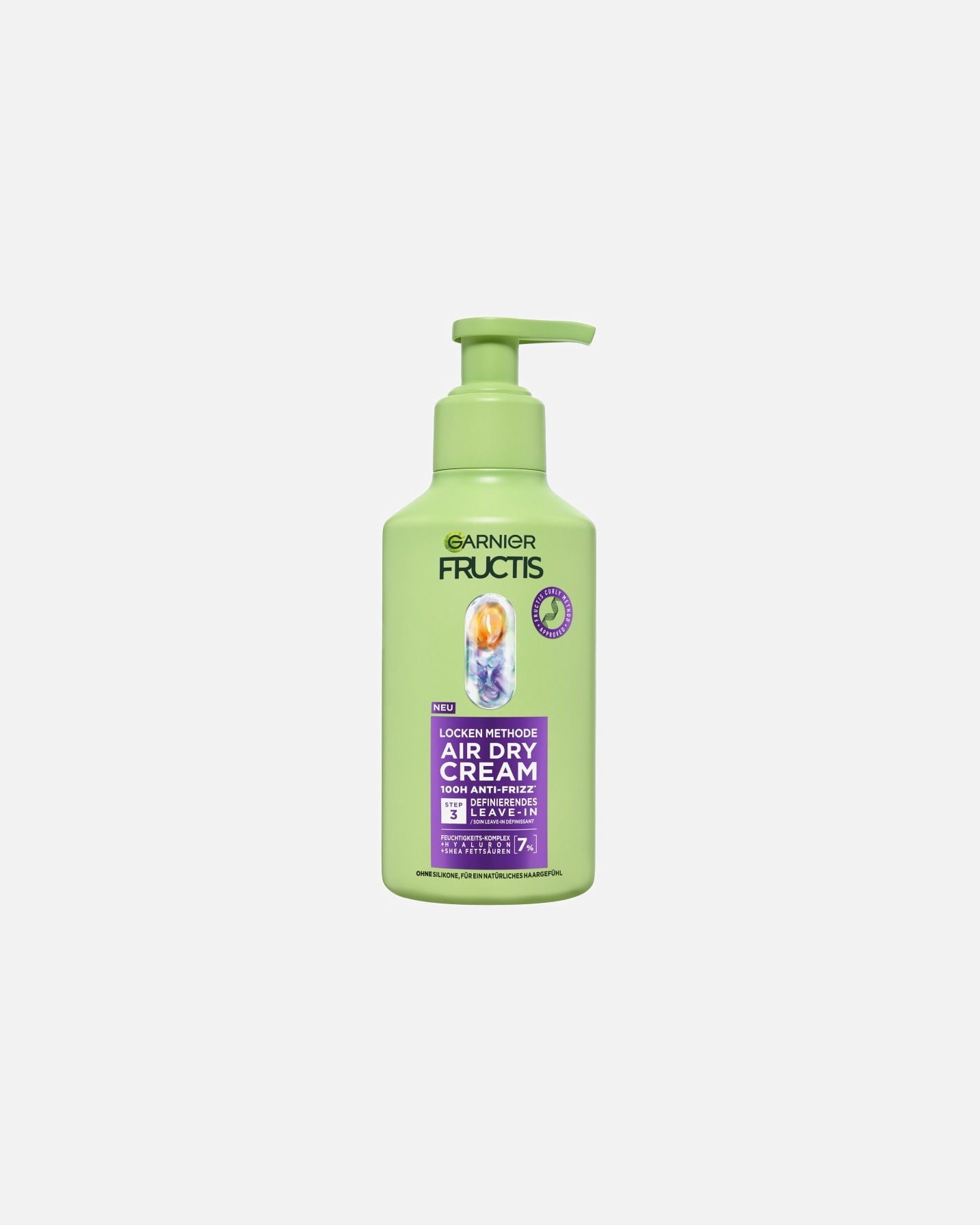 Haarmaske für Unisex Garnier Fructis Locken Methode Air Dry Cream 260 ml