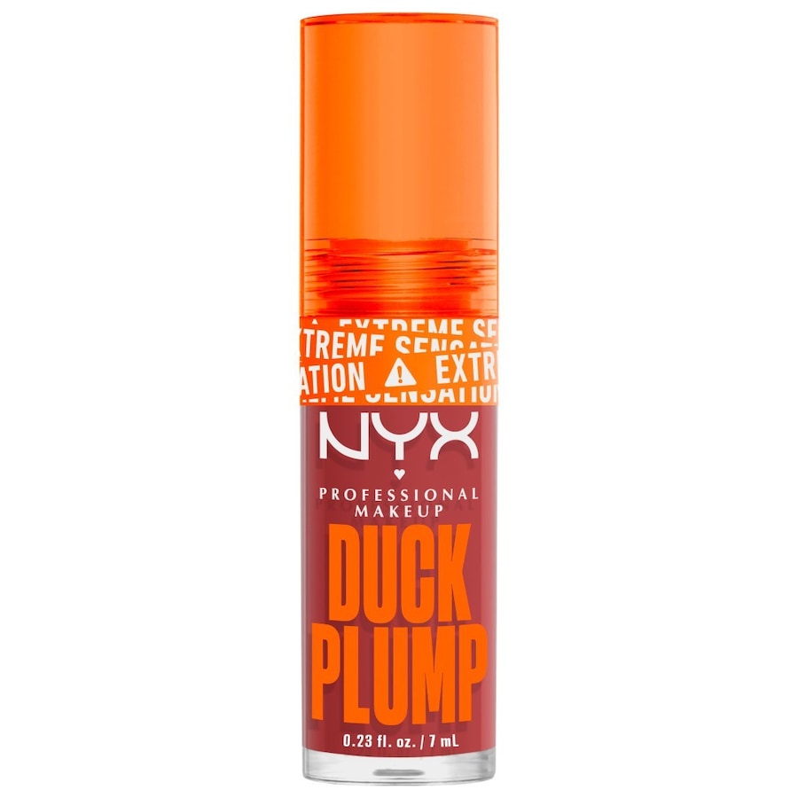 NYX Professional Makeup Duck Plump Lip Lacquer Lipgloss 8.0 - MAUVE OUT MY WAY 7 ml Dunkelrot Damen