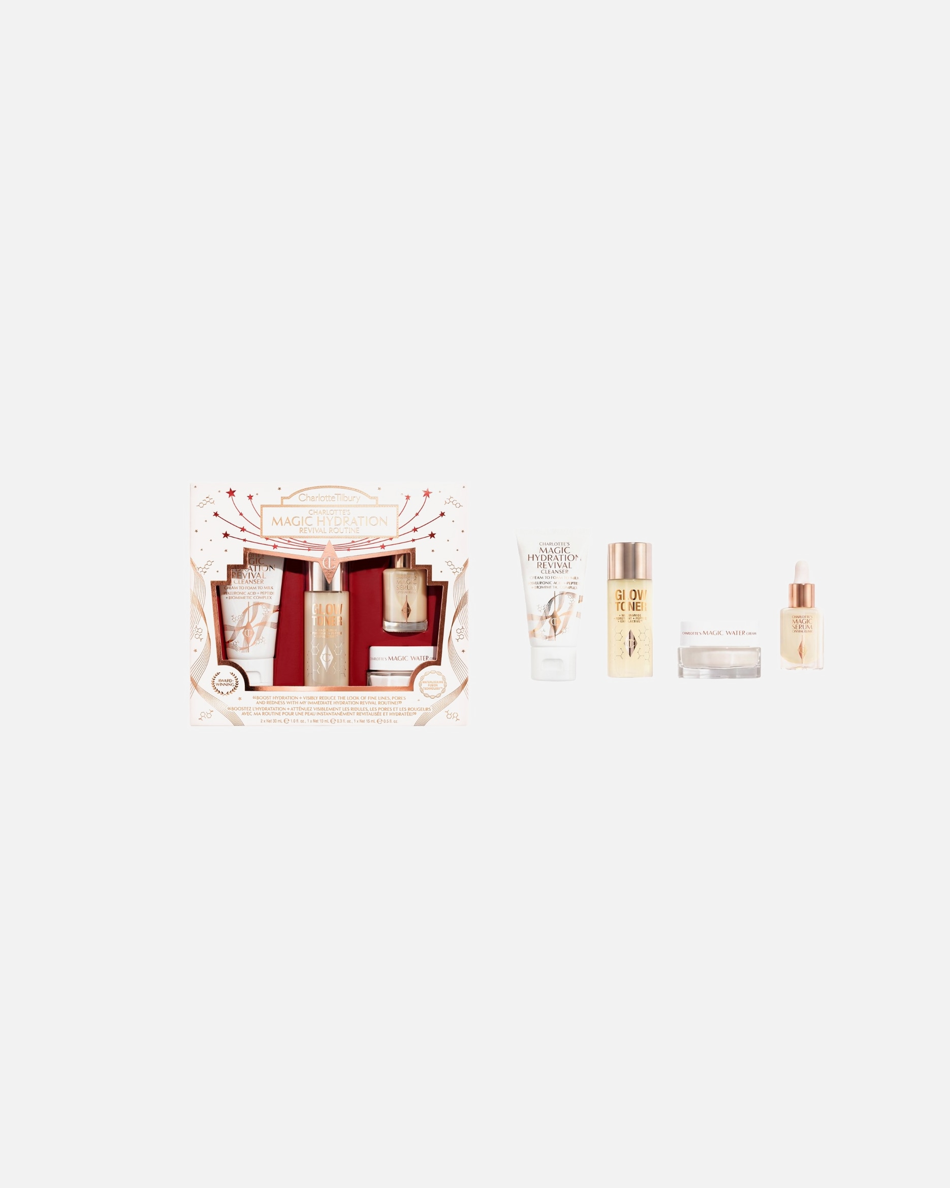 Gesichtspflegeset für Unisex Charlotte Tilbury CHARLOTTE'S MAGIC HYDRATION REVIVAL ROUTINE 1 Stück