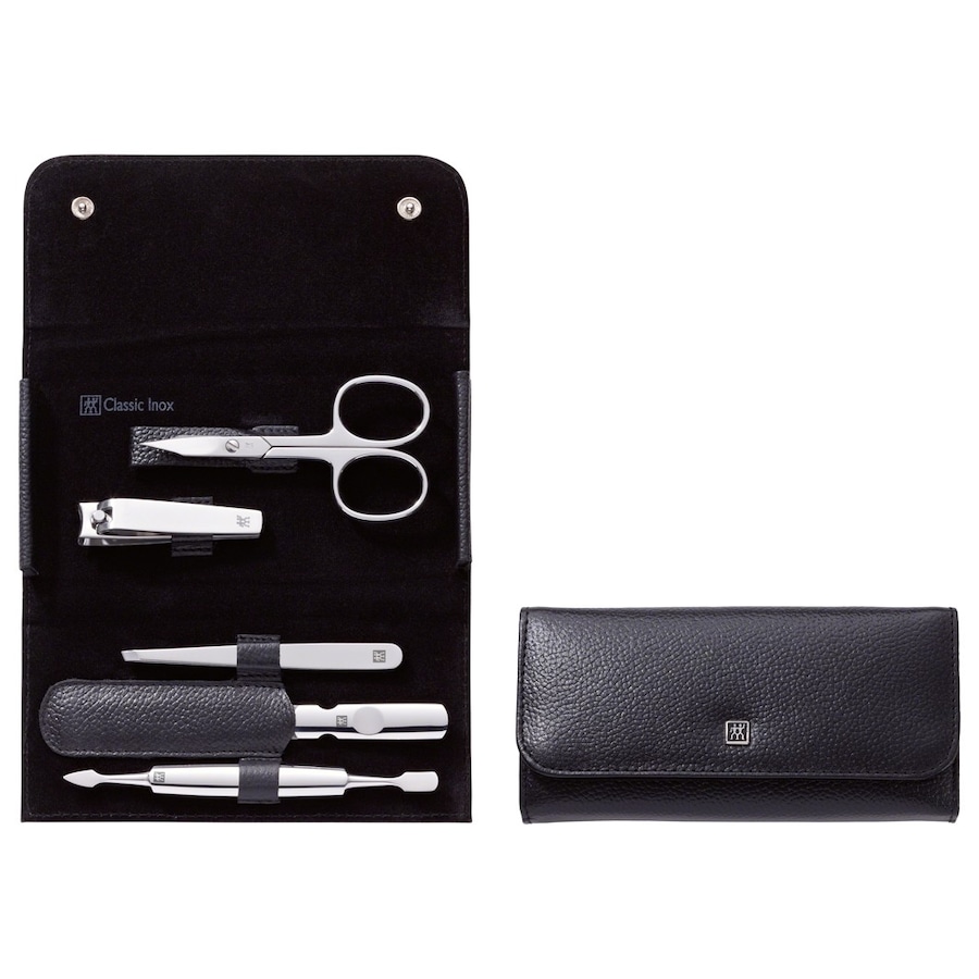 ZWILLING Beauty Classic Manicure Set 5pcs. Leather, Black Nagelpflegeset