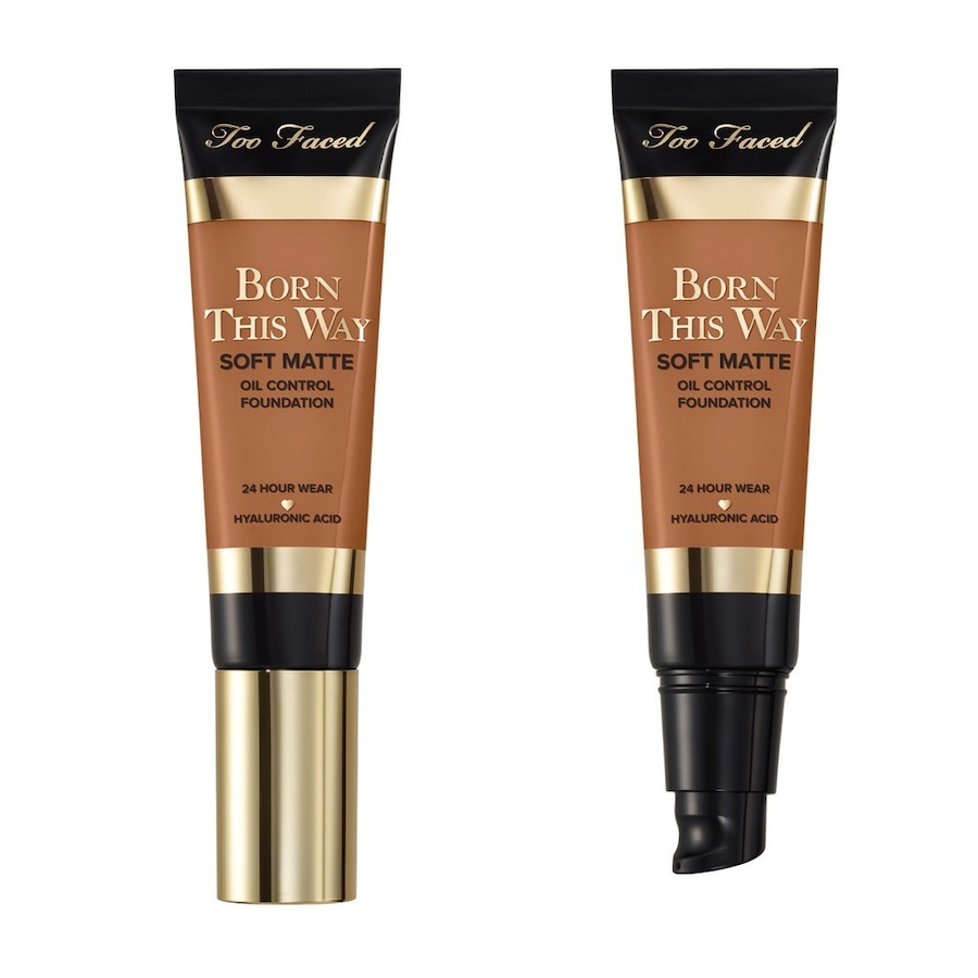 Too Faced Born This Way Soft Matte Foundation CARAMEL 30 ml Braun