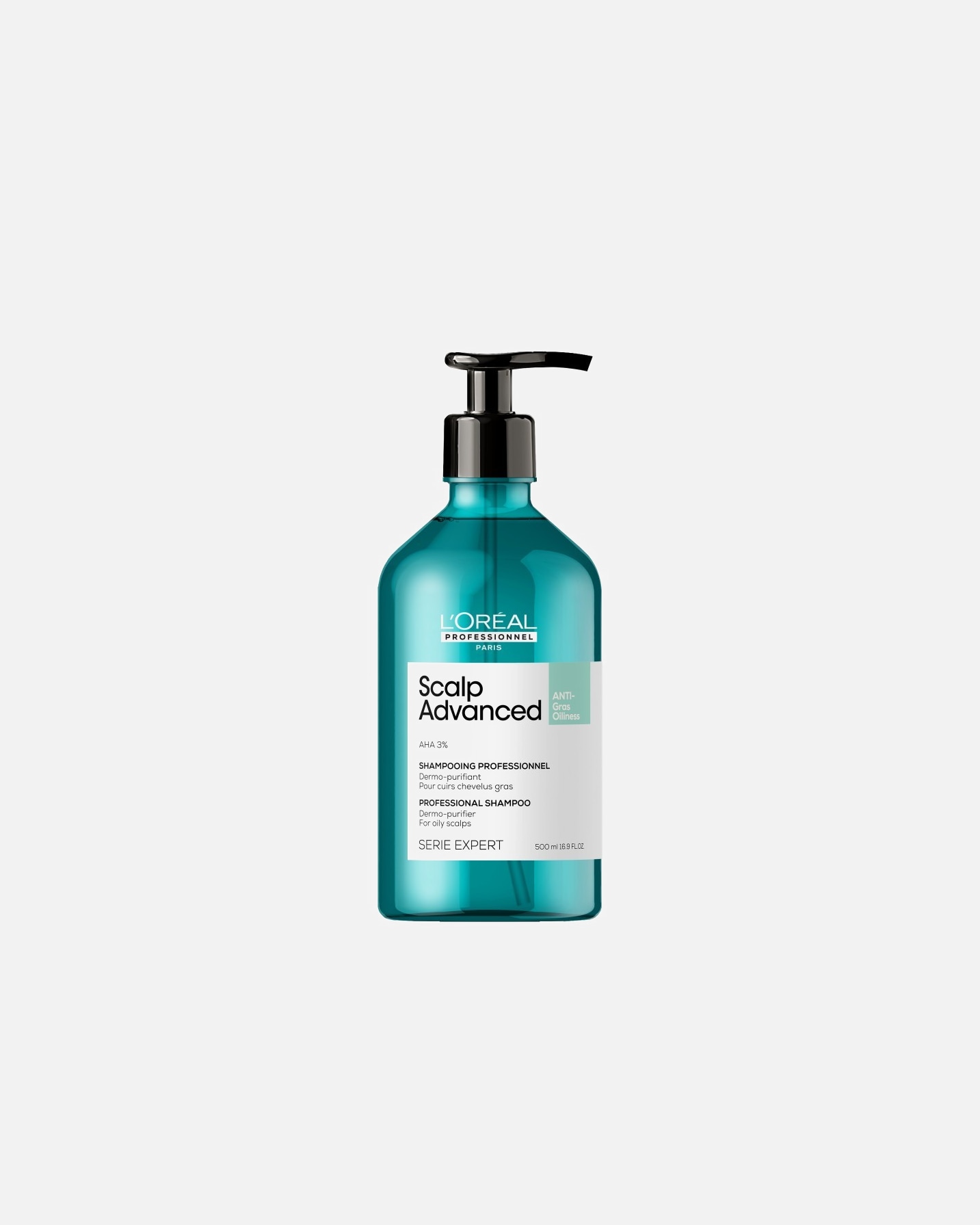 Shampoo für Unisex L´Oréal Professionnel Paris Serie Expert Scalp Advanced Anti-Oiliness Dermo-Purifier 500 ml