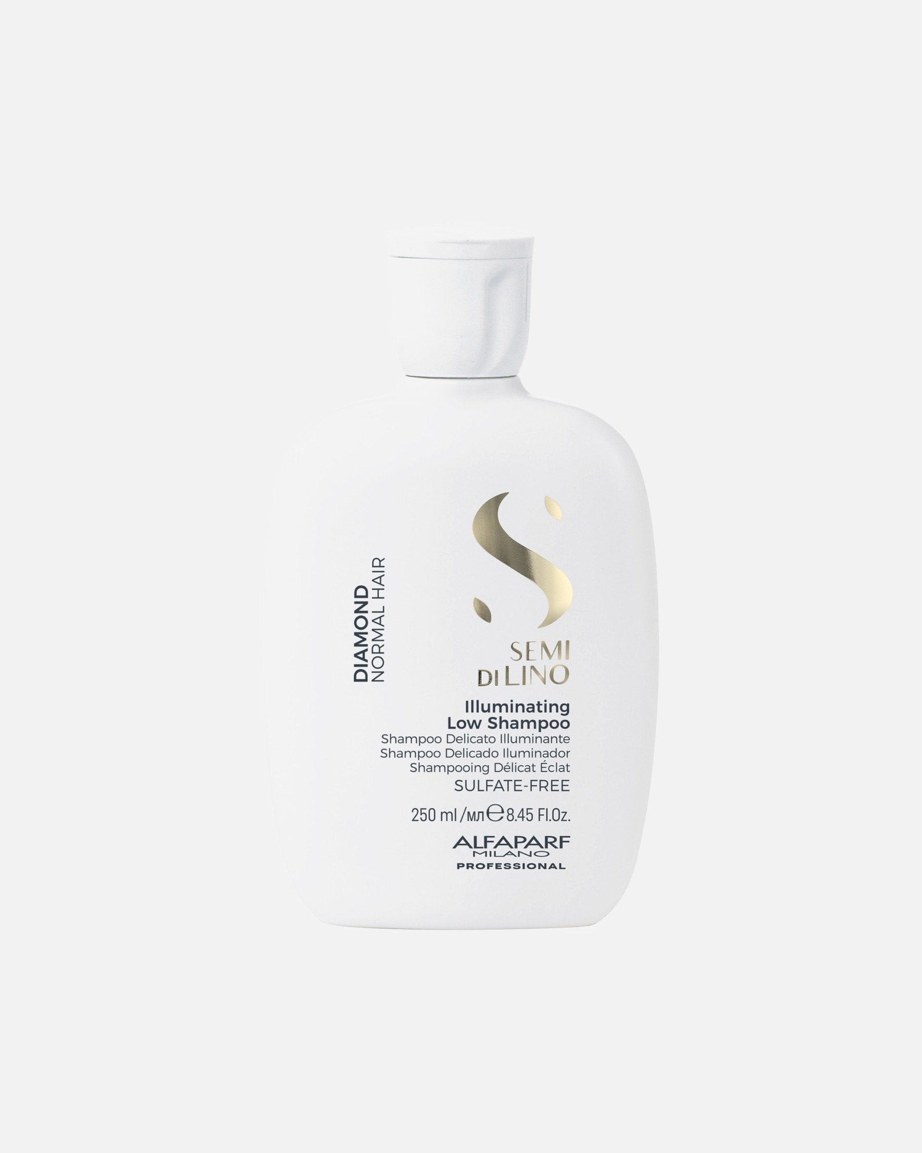Shampoo für Unisex ALFAPARF MILANO Semi di Lino Diamond Illuminating Low 250 ml