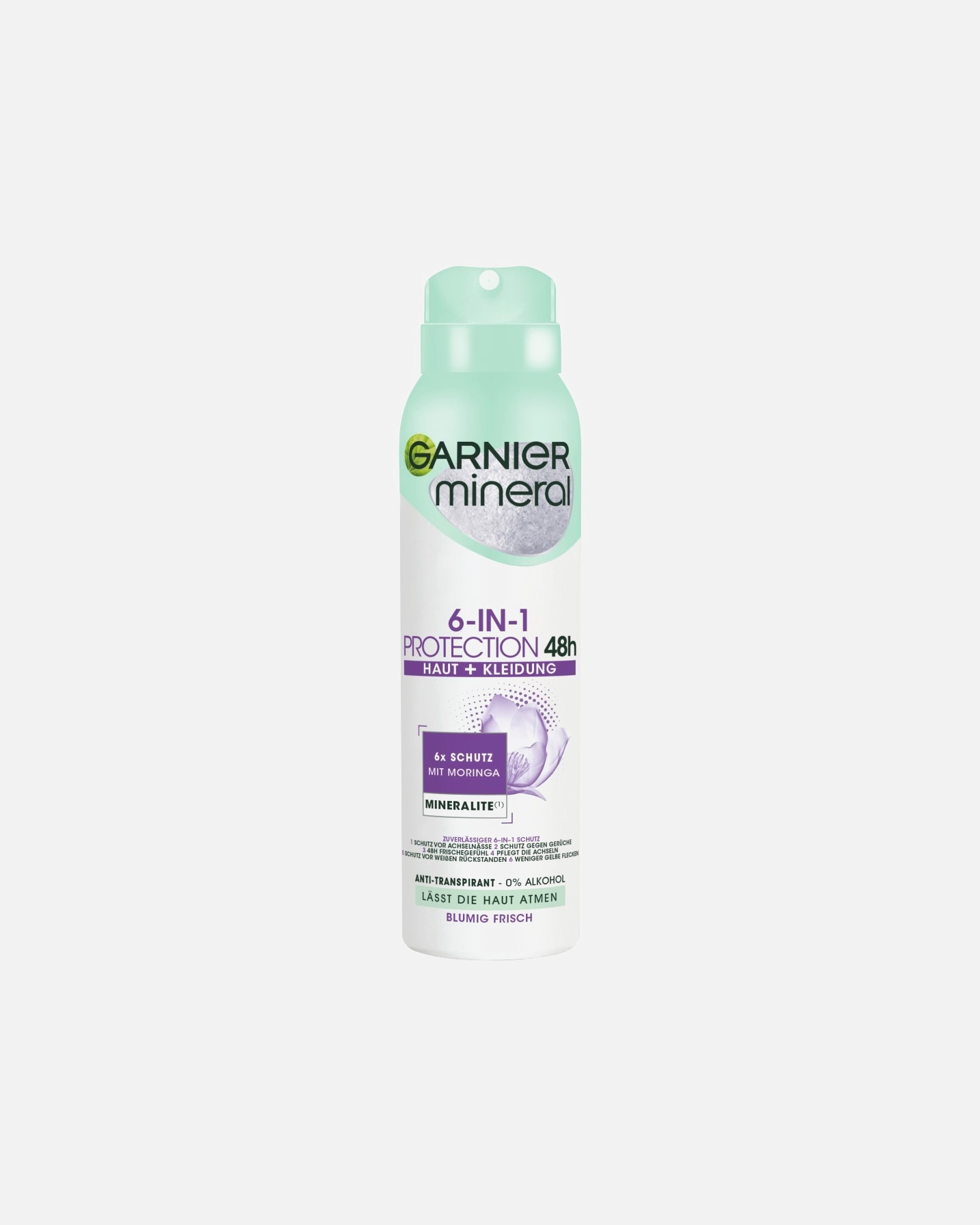 Deodorant für Weiblich Garnier Mineral Protection 5 Spray 150 ml