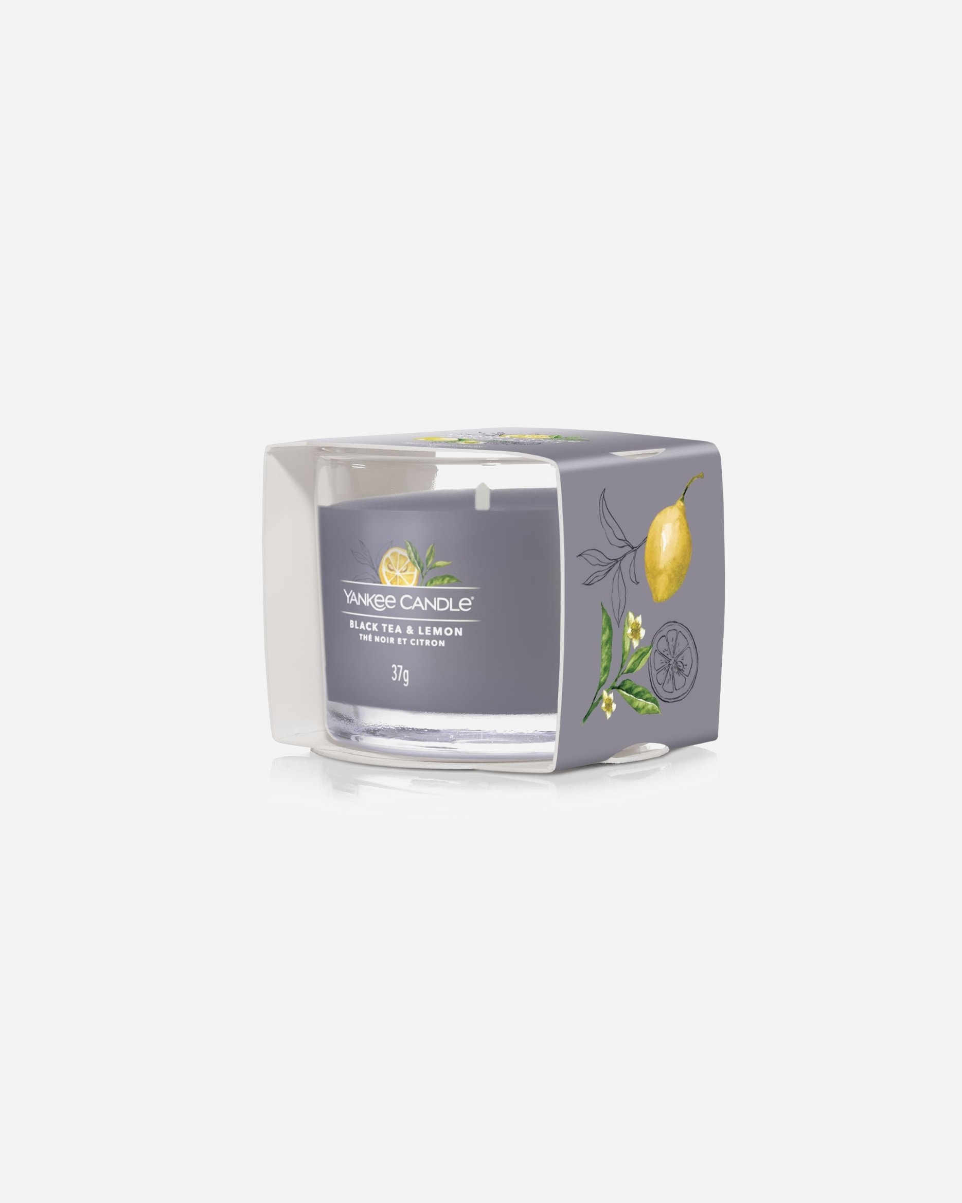 Kerze für Unisex YANKEE CANDLE Default Brand Line Black Tea & Lemon 37 g - Mini
