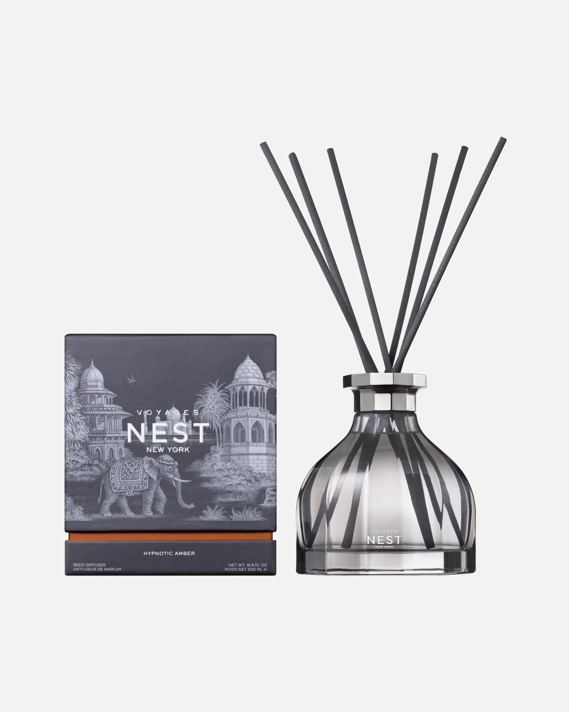 Raumduft für Unisex NEST NEW YORK Default Brand Line Voyages Hypnotic Amber Reed Diffuser 500 ml