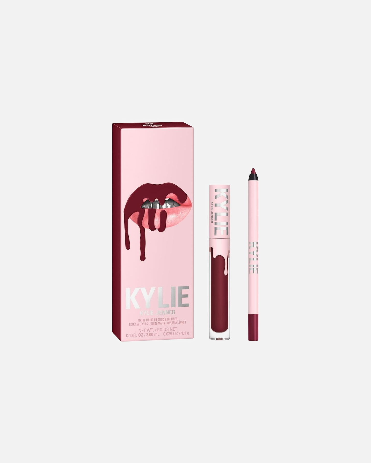 Lippen Make-up Set für Unisex KYLIE COSMETICS Matte Lip Kit 504 - HOLLYBERRY