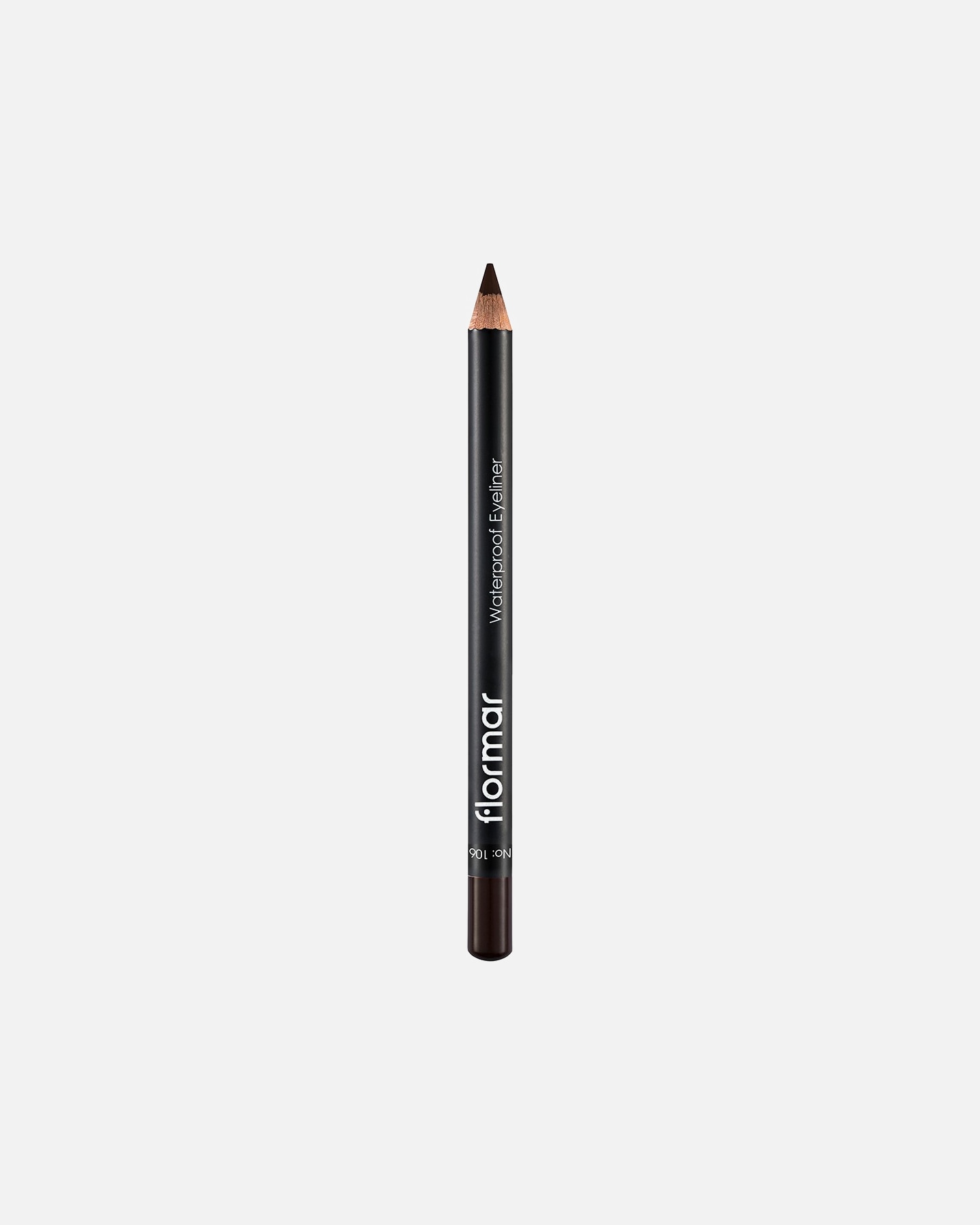 Eyeliner für Unisex Flormar Waterproof Nr. 106 - Dark Chestnut
