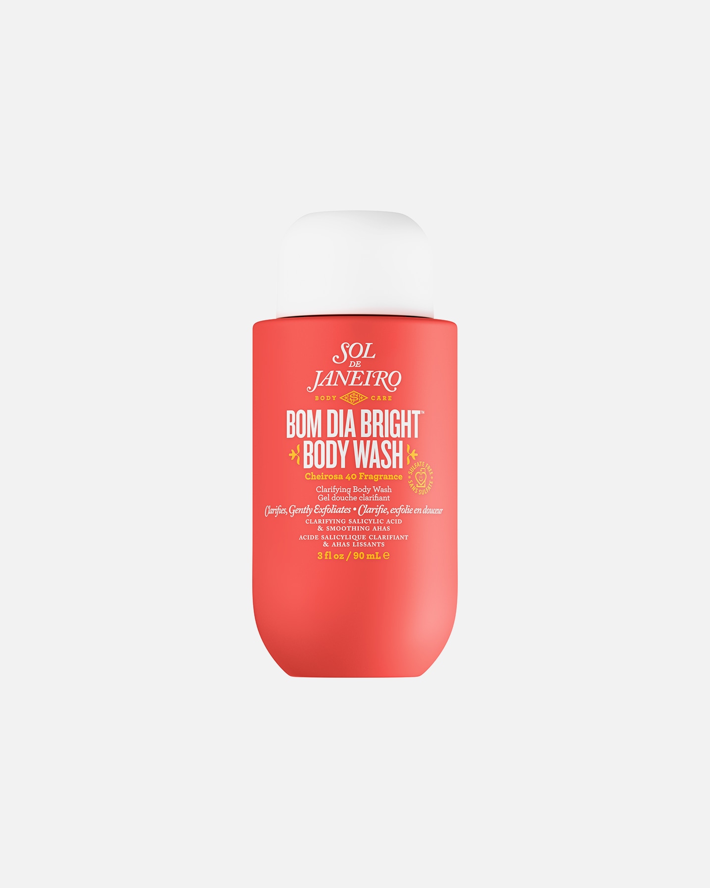 Duschgel für Weiblich Sol de Janeiro Bom Dia Bright Body Wash Cheirosa 40 Fragrance 90 ml