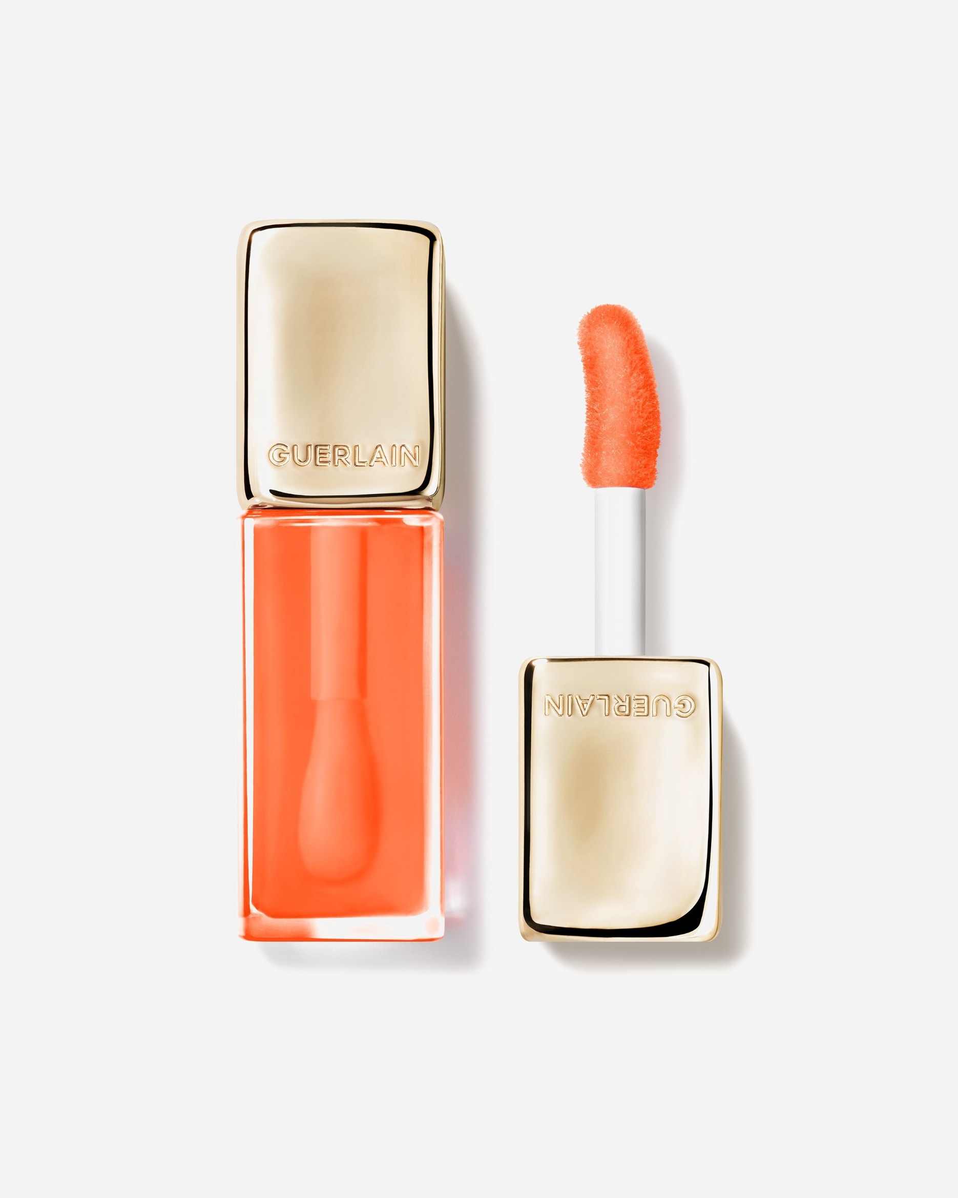 Lippenöl für Unisex Guerlain KissKiss Bee Glow Oil - Getönt mit Honig Spring 2026 - 209 Blooming Glow 319 Peach Glow