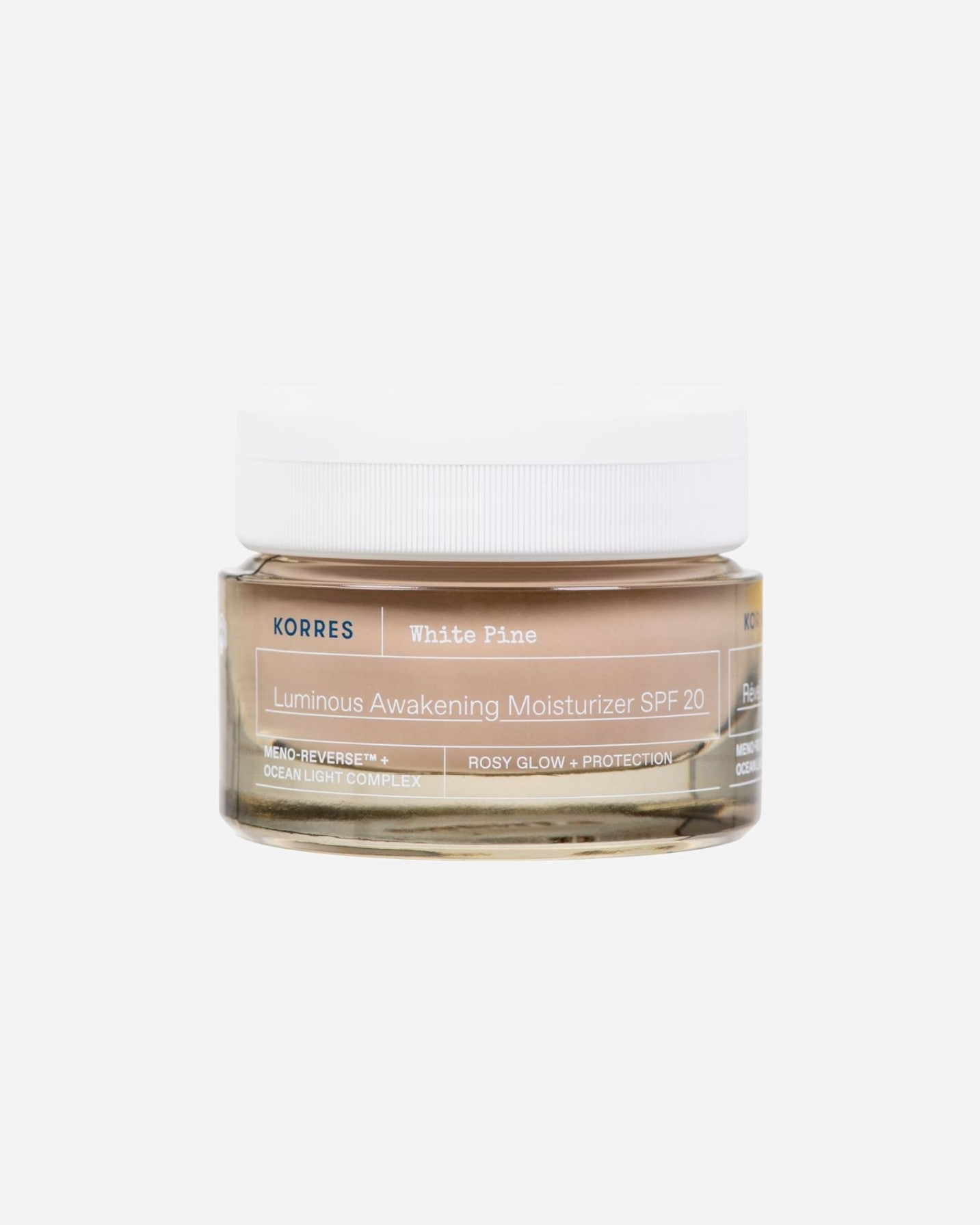 Anti-Aging Pflege für Weiblich KORRES WHITE PINE Belebende Feuchtigkeitscreme für strahlende Haut SPF20 40 ml